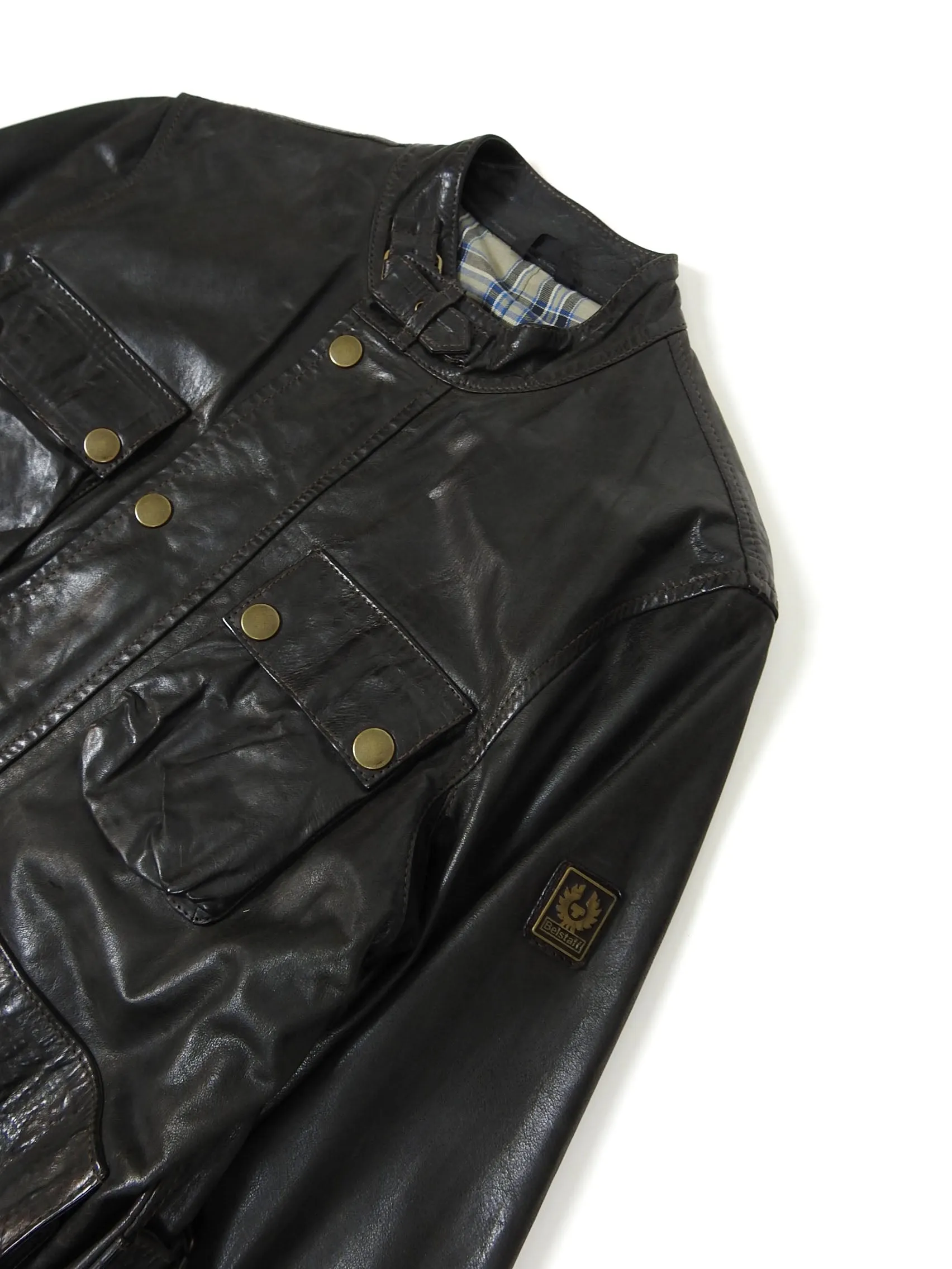 Belstaff Leather Jacket Size Large