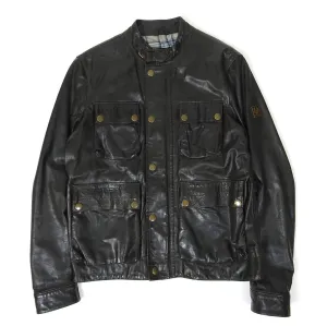 Belstaff Leather Jacket Size Large