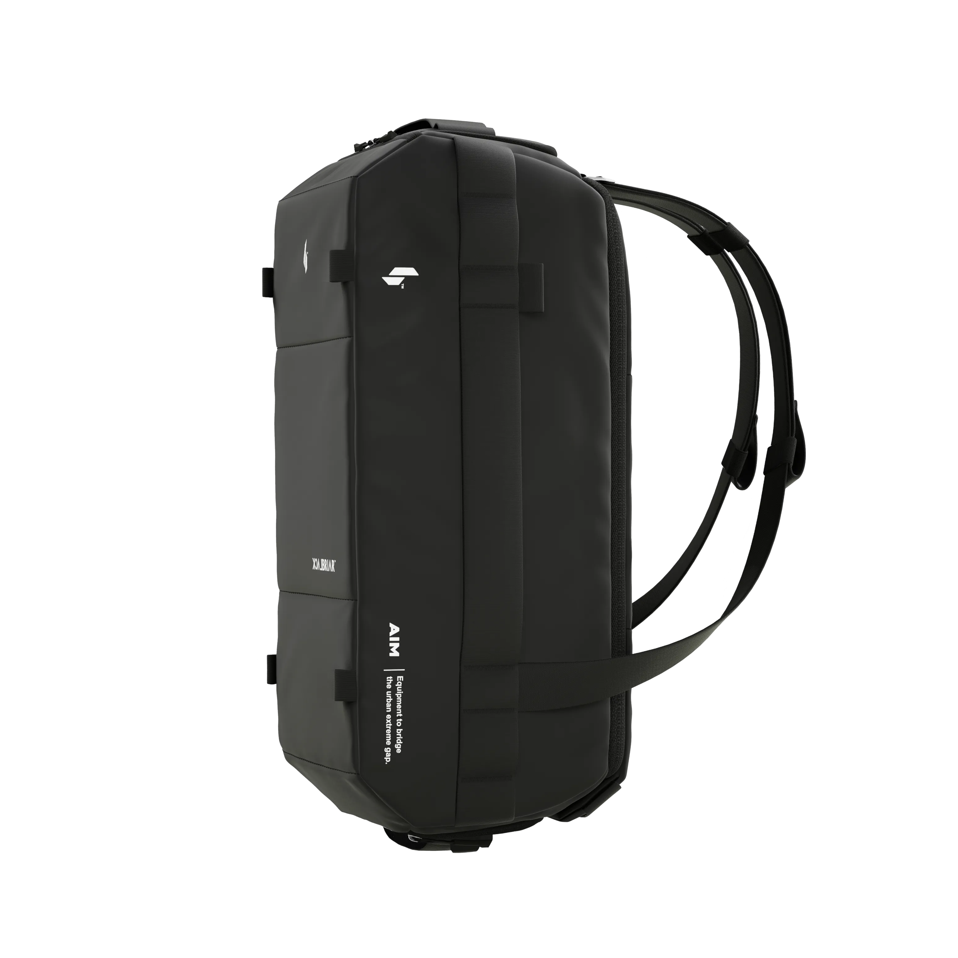 BlackBriar 40L Duffel Backpack Range 2.0 - Ashy Black