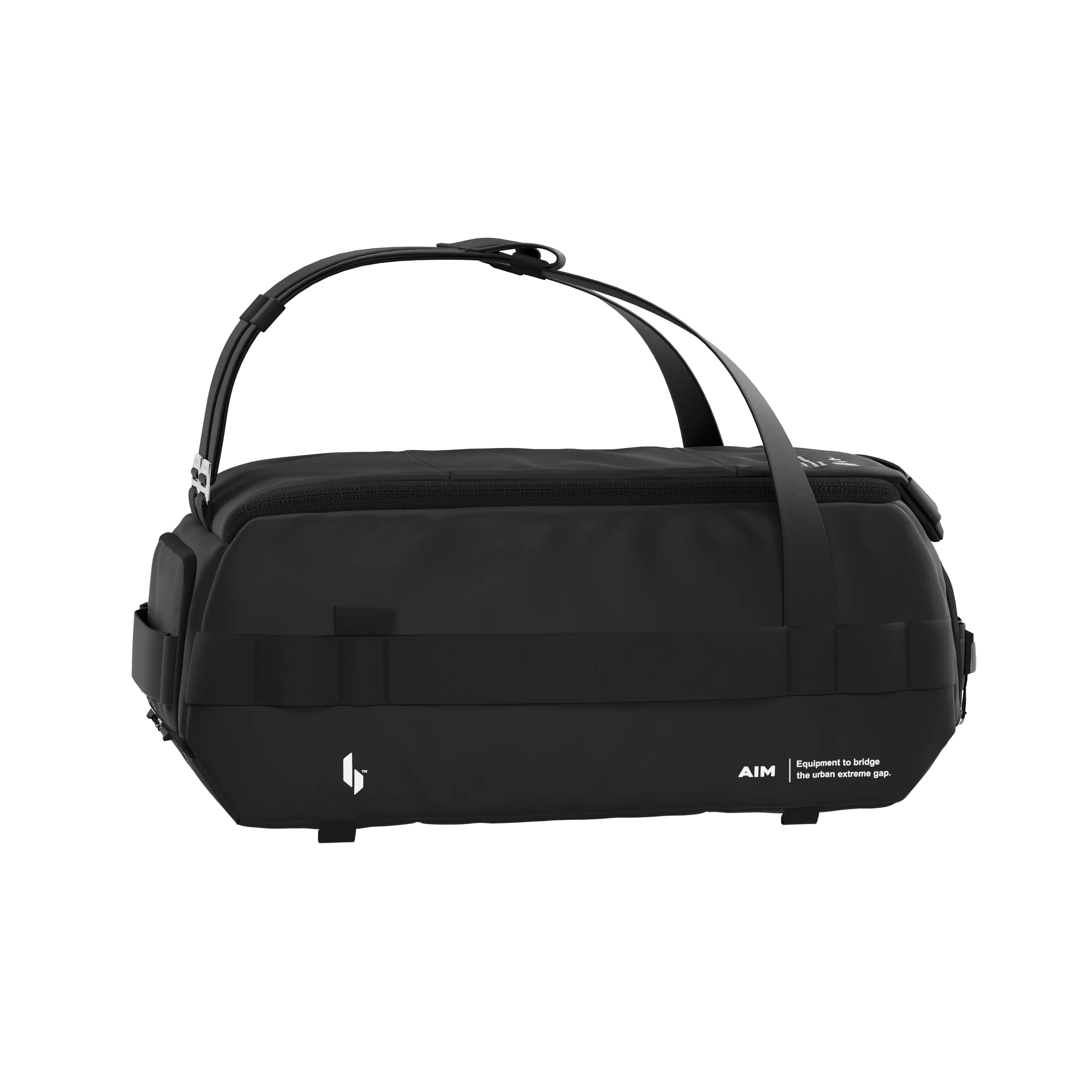 BlackBriar 40L Duffel Backpack Range 2.0 - Ashy Black