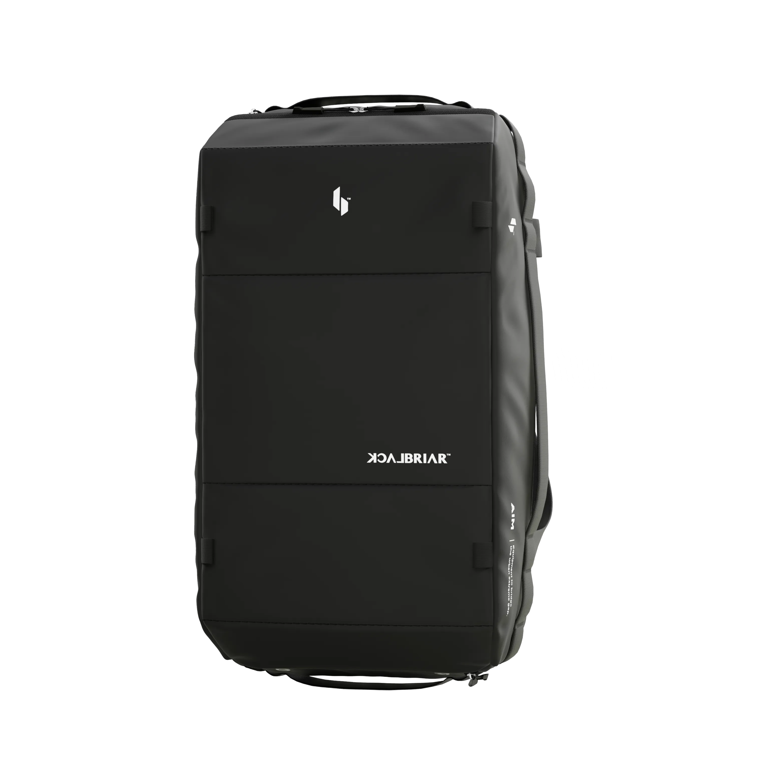BlackBriar 40L Duffel Backpack Range 2.0 - Ashy Black