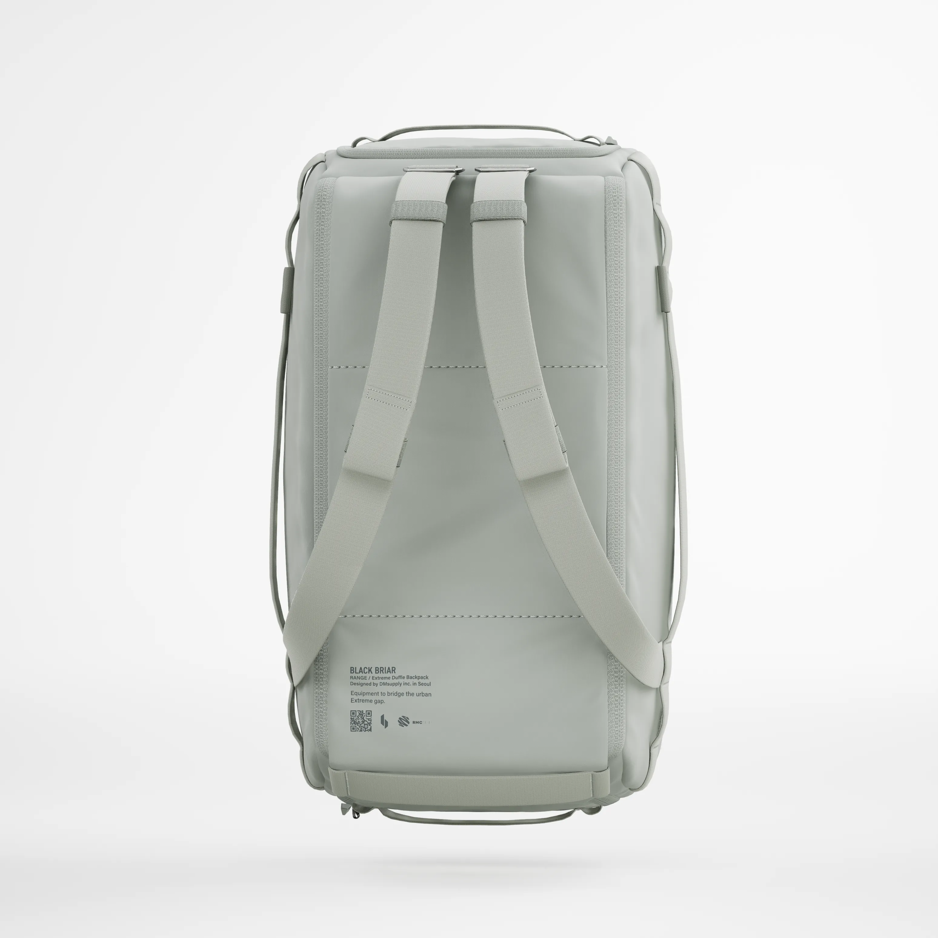 BlackBriar 40L Duffel Backpack Range 2.0 - Cactus Gray