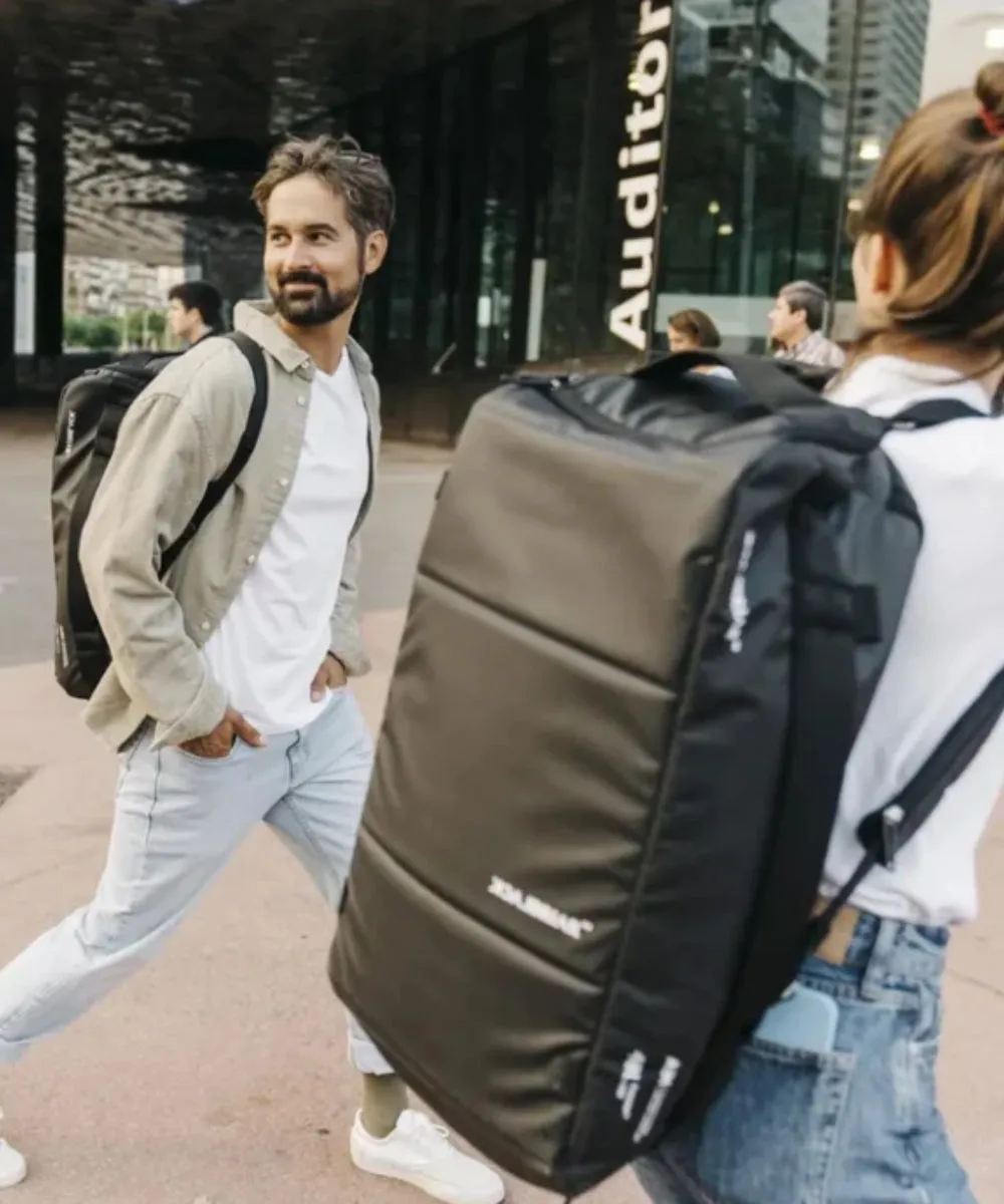 BlackBriar 40L Duffel Backpack Range 2.0 - Cactus Gray
