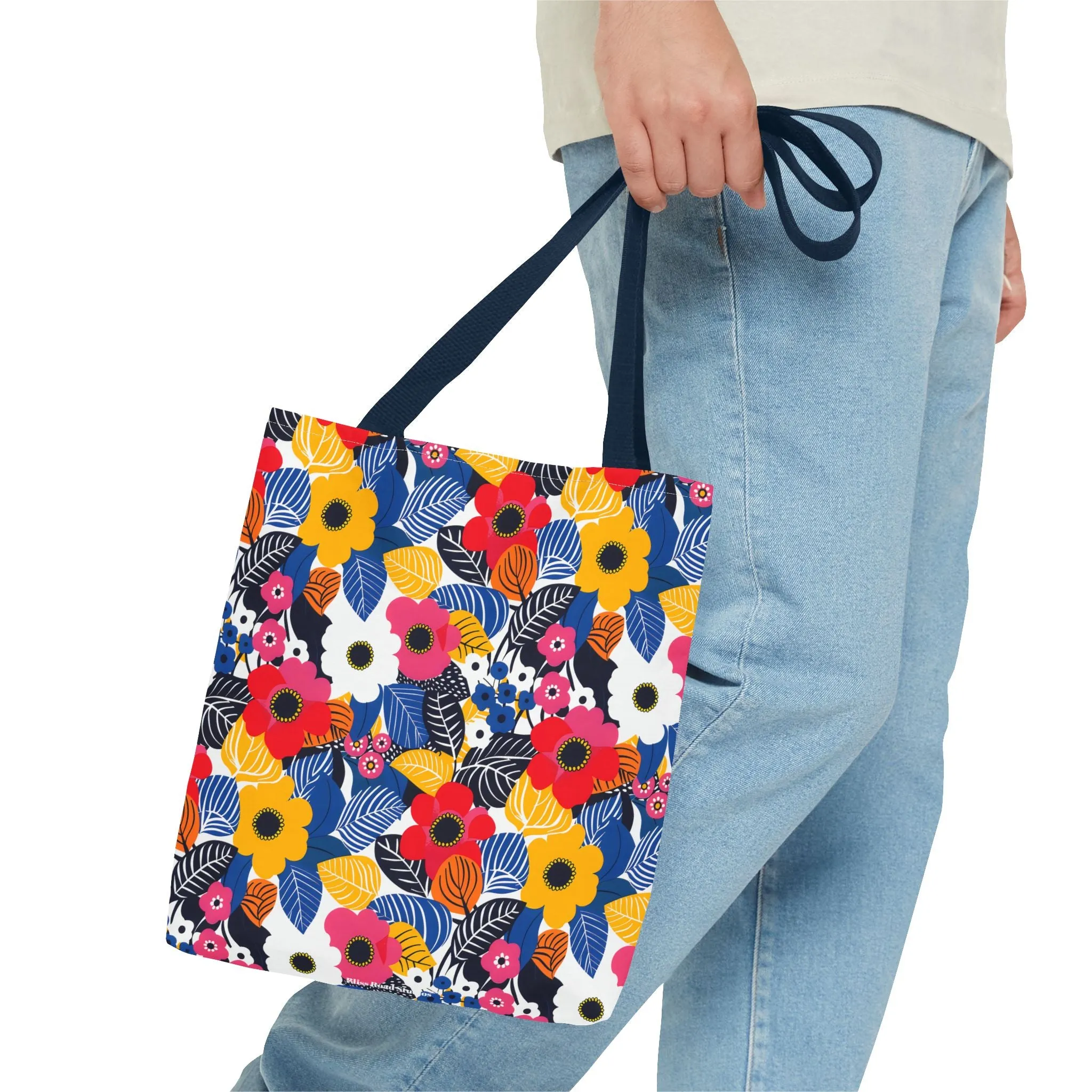 Blossom Burst Tote Bag - Carry a Burst of Botanical Beauty Everywhere You Go! Available in 3 sizes.
