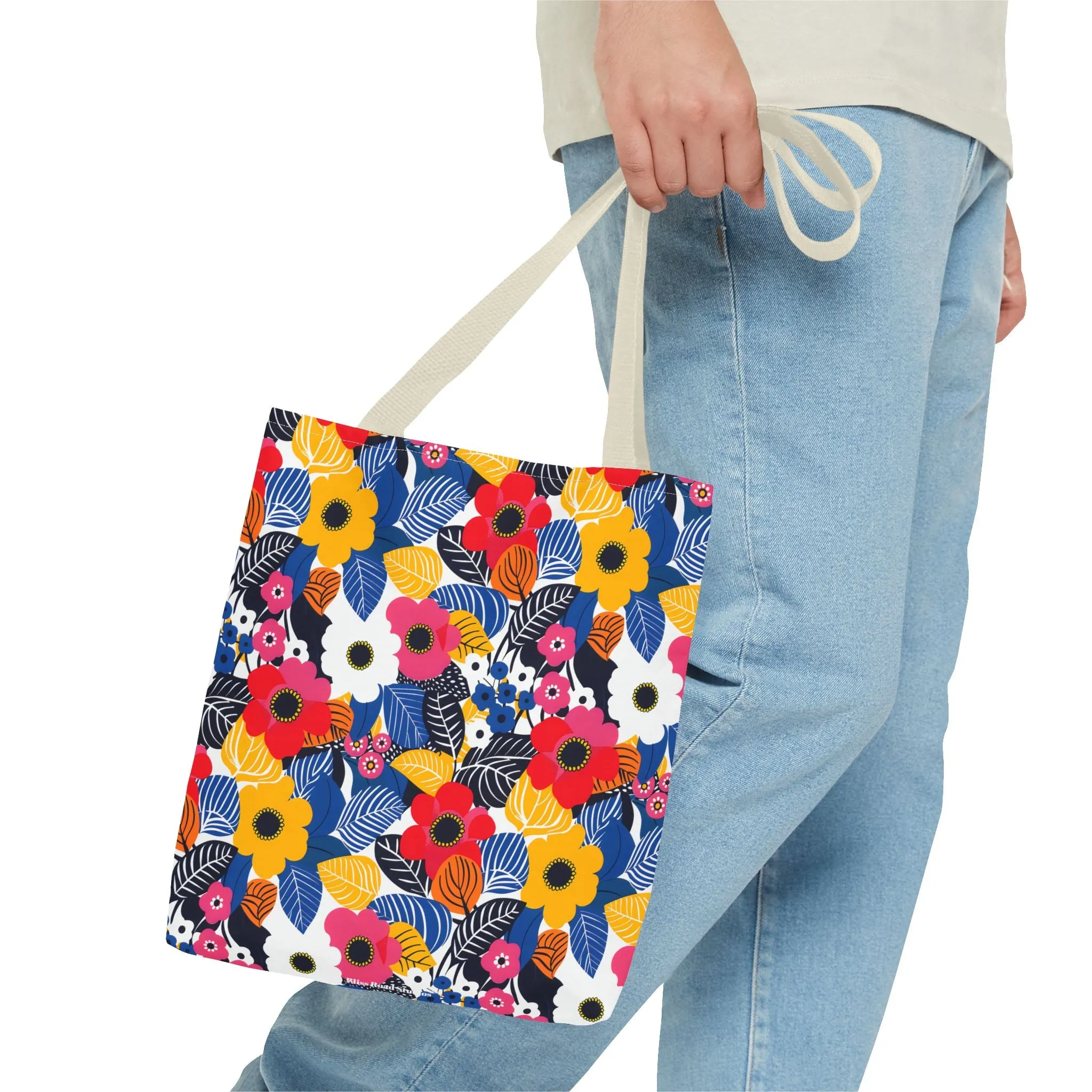 Blossom Burst Tote Bag - Carry a Burst of Botanical Beauty Everywhere You Go! Available in 3 sizes.