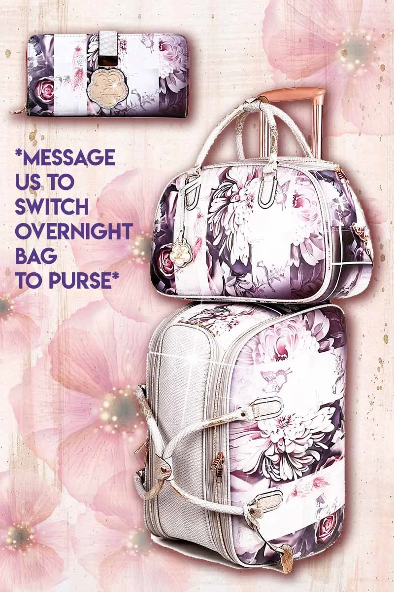 Blossomz 3PC Set | Matching Travel Duffle Bags [BBD6988-6977-WA]