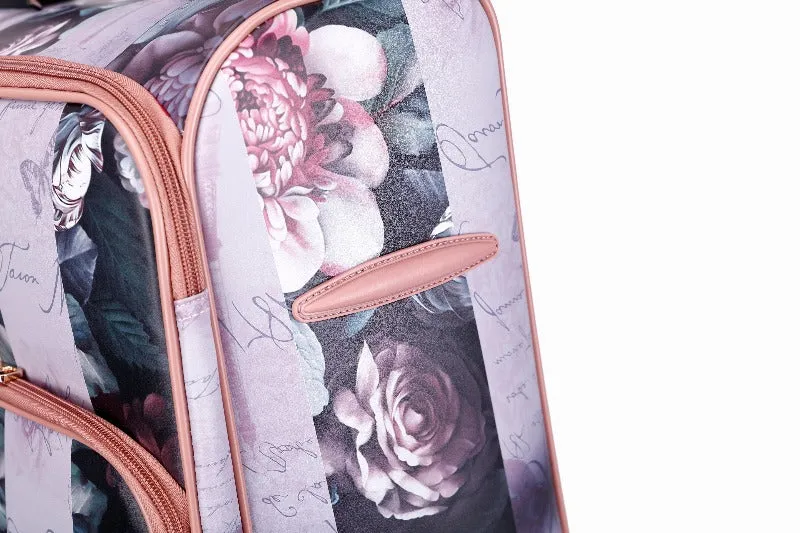 Blossomz 3PC Set | Tote   Travel Carry On Bags [BBL6999-8606-WA]