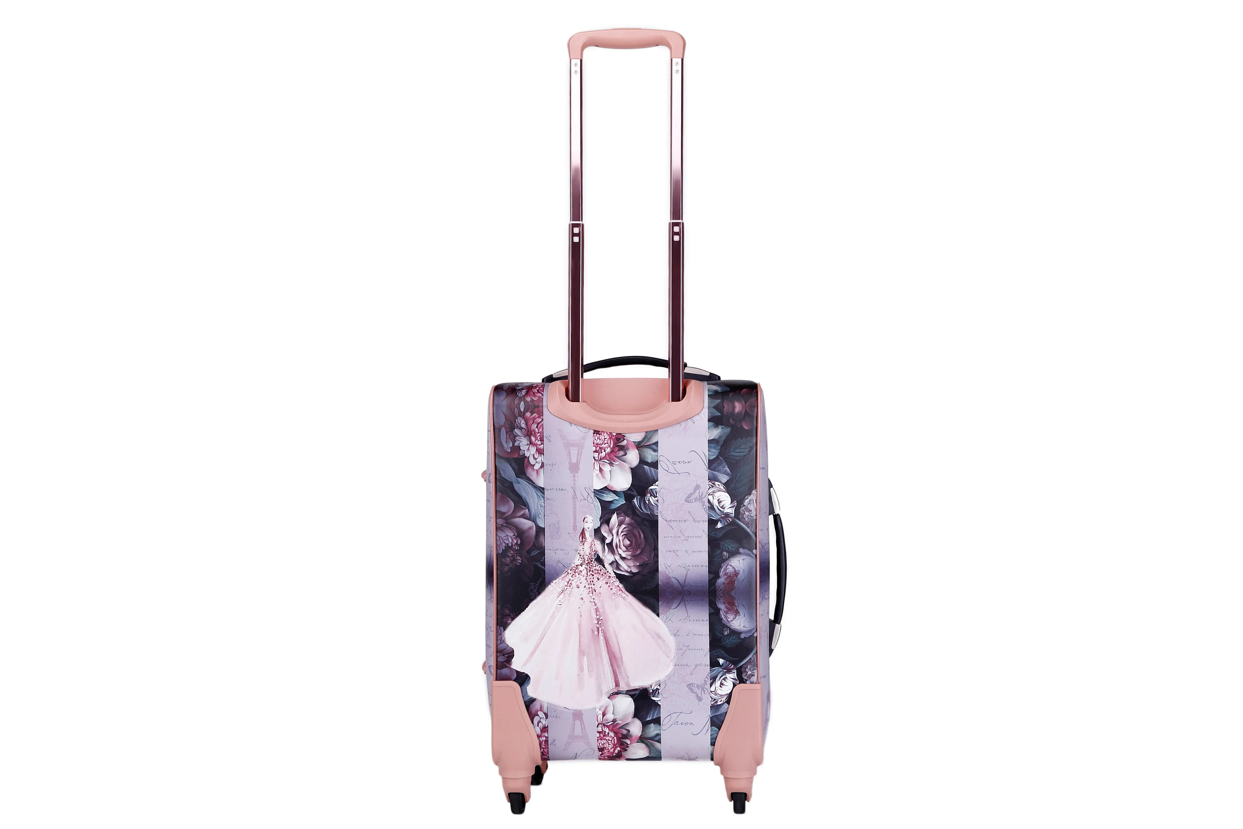 Blossomz 3PC Set | Tote   Travel Carry On Bags [BBL6999-9018-WA]
