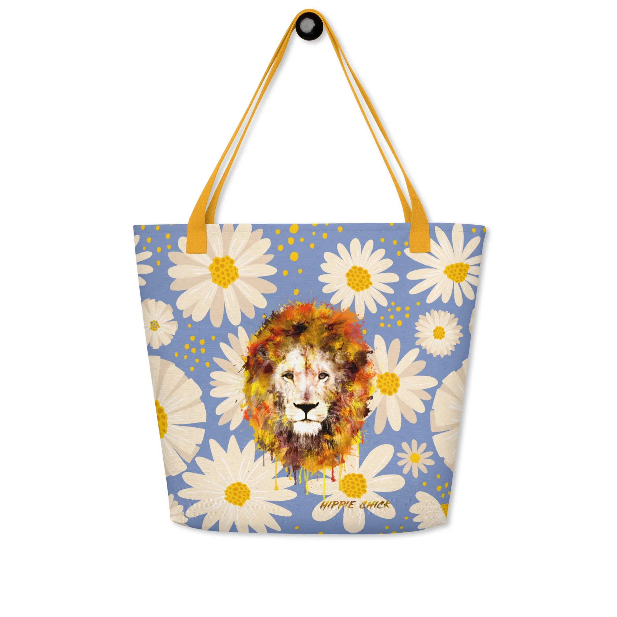 Blue Daisies Tote Bag