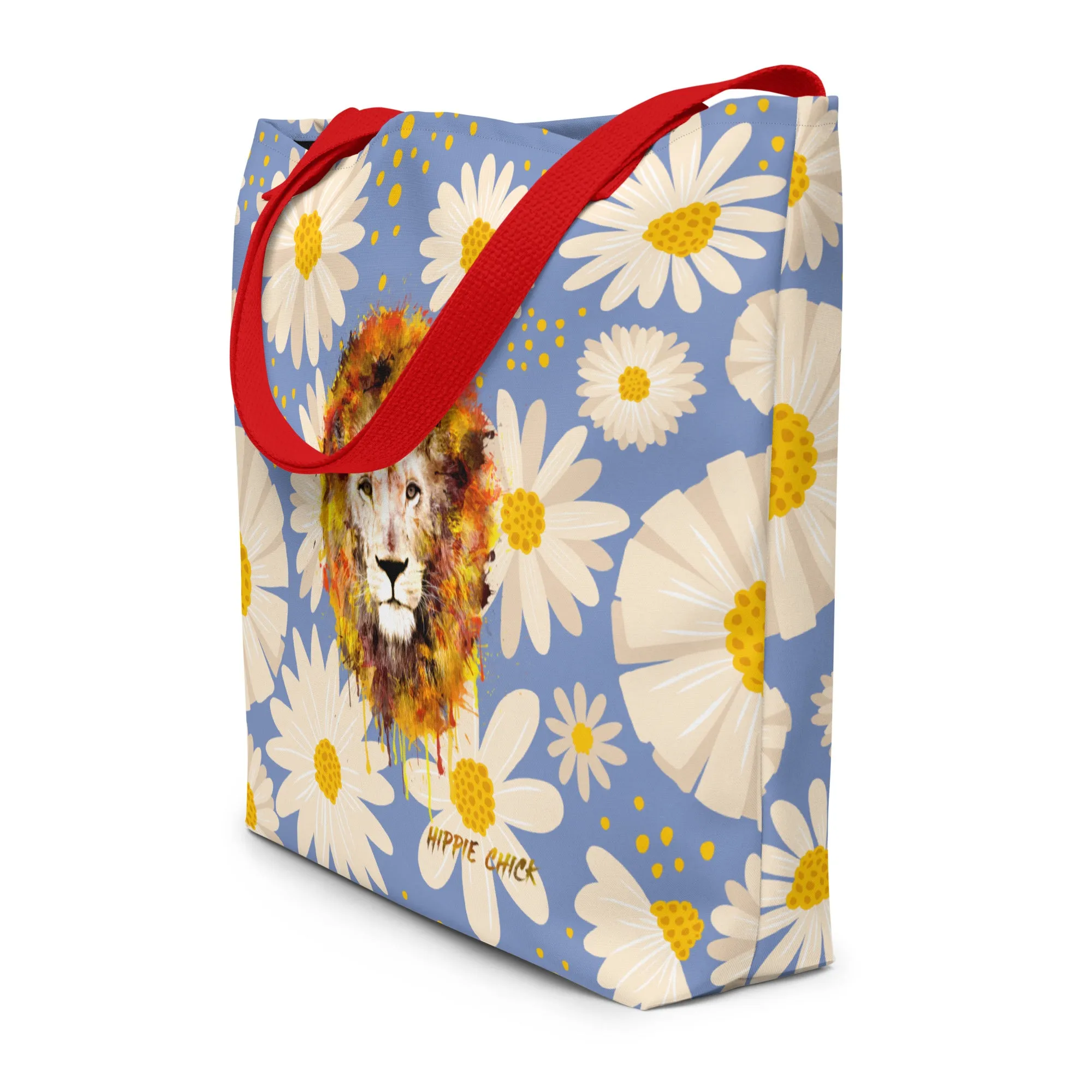 Blue Daisies Tote Bag