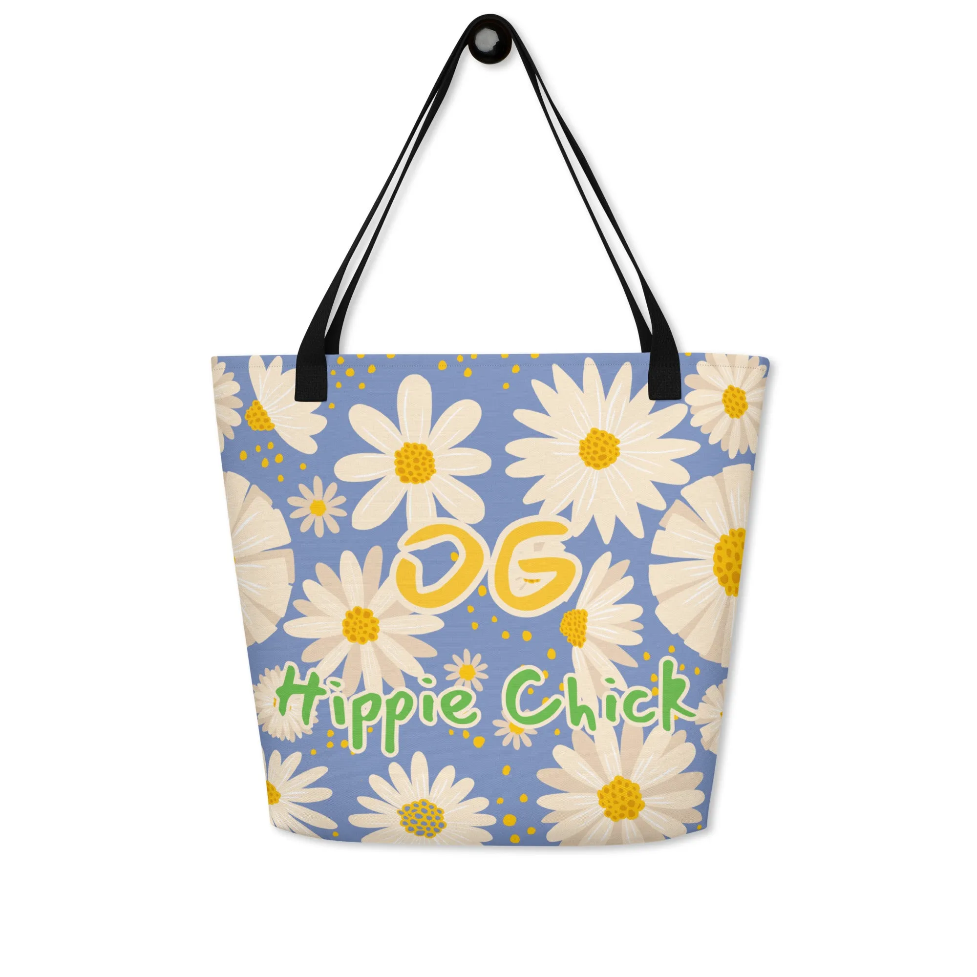 Blue Daisies Tote Bag