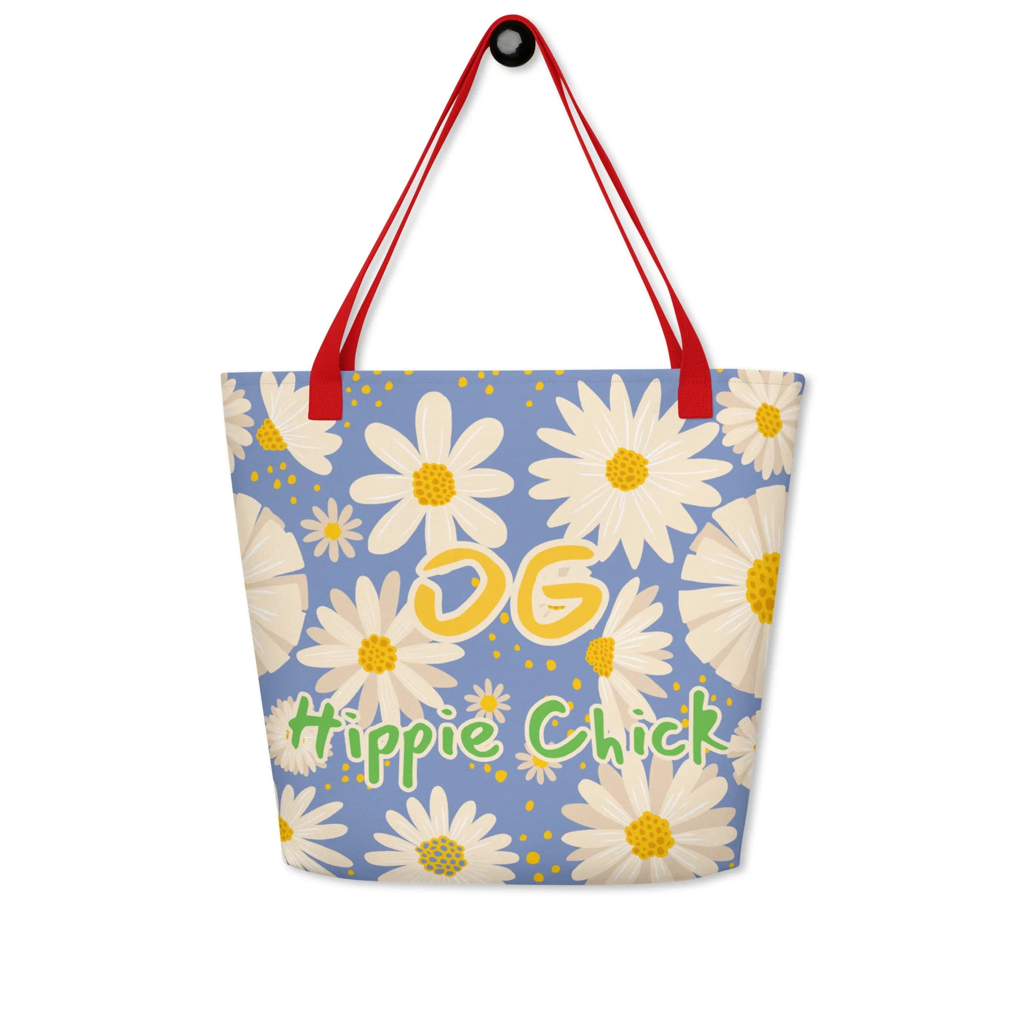 Blue Daisies Tote Bag