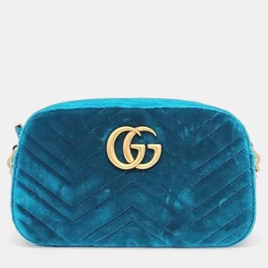 Blue Velvet Marmont Crossbody Bag