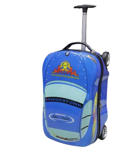 BMW Cars Kids Luggage & Traveling Bag / Suitcase 18 Inches