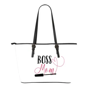 Boss Mom Tote Bag White