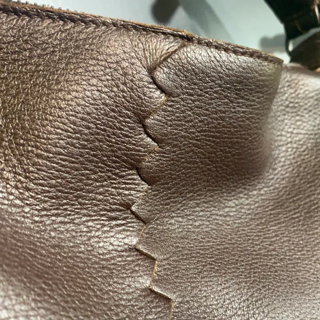 Bottega Veneta Brown Leather Mini Shoulder Bag