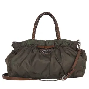 Bow Tessuto Nylon Bag