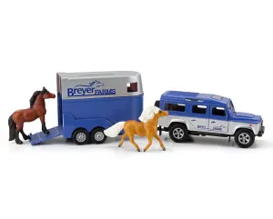 Breyer Land Rover & Tag-A-Long Horse Trailer Stablemate Play Set
