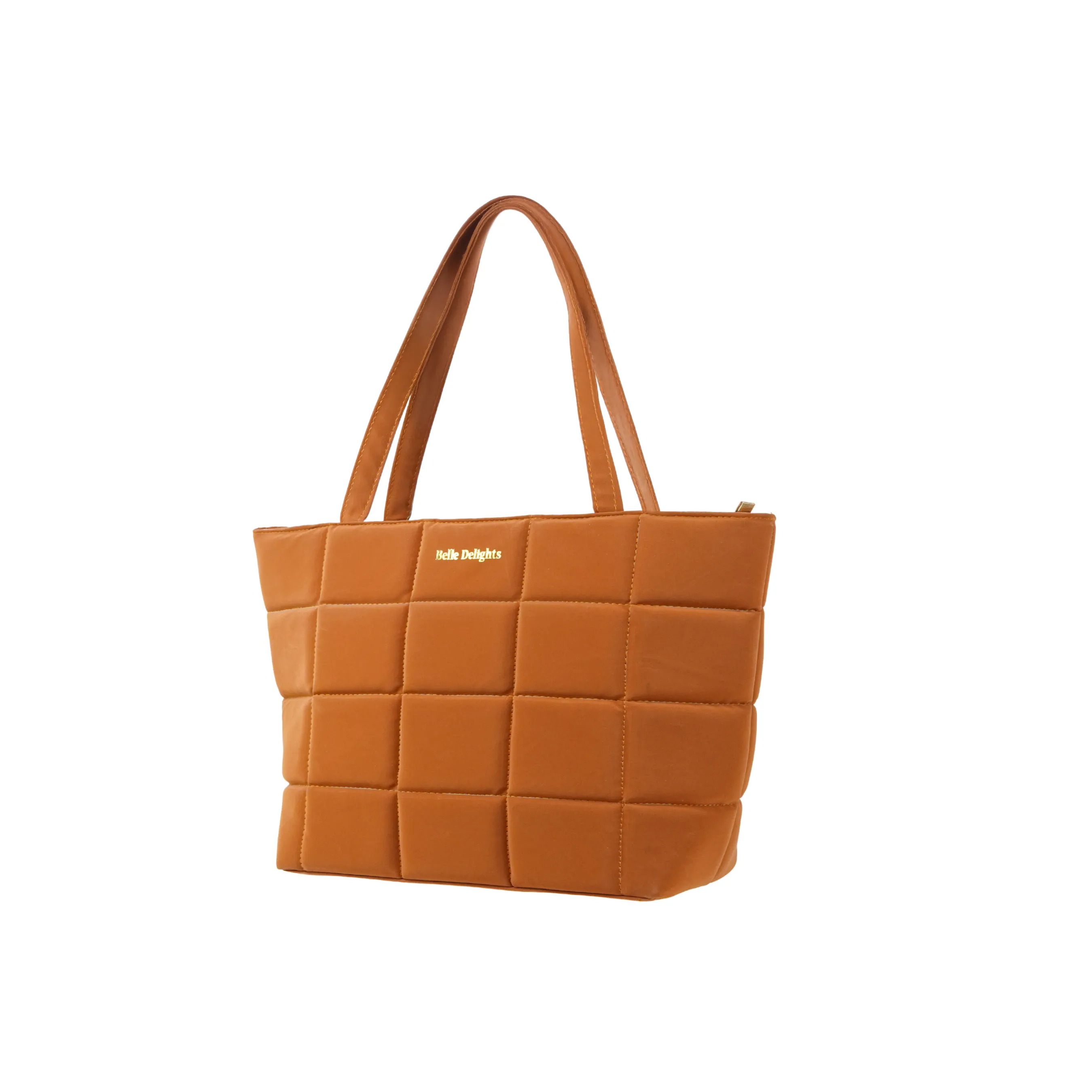 Brown Belle Luxe Tote Bag