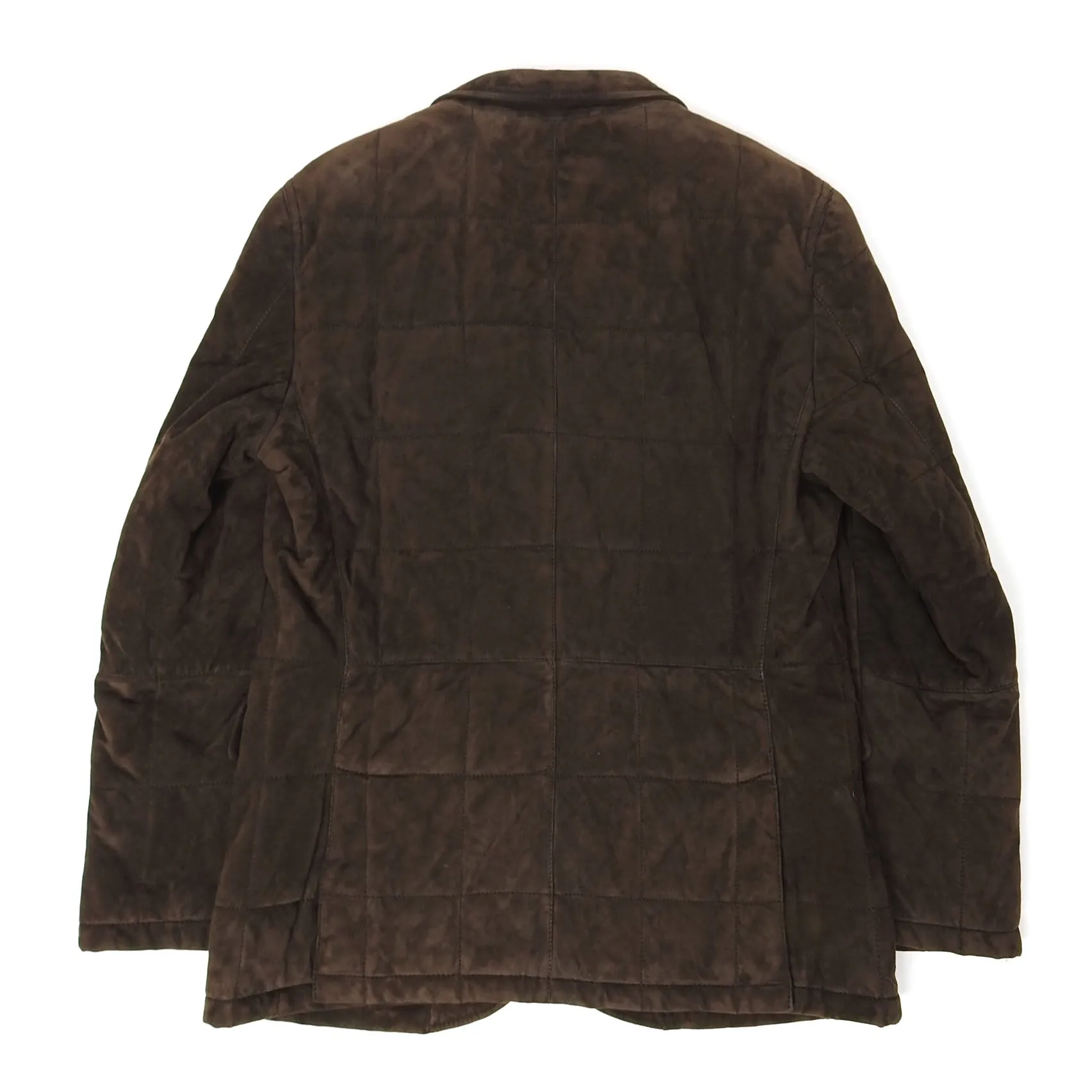 Brunello Cucinelli Padded Leather Blazer Size Small