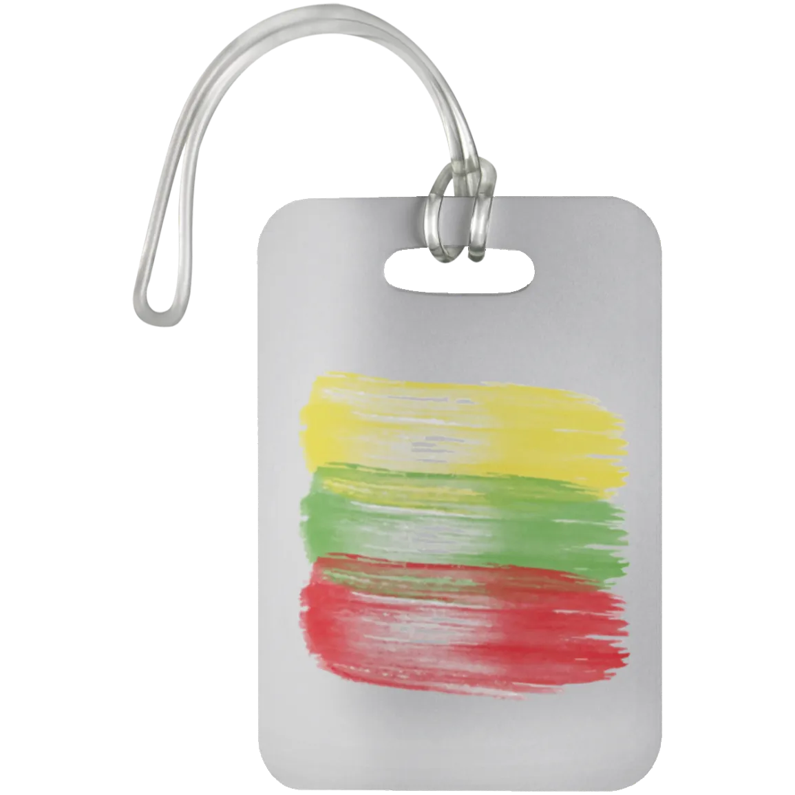 Brush Strokes - Luggage Bag Tag