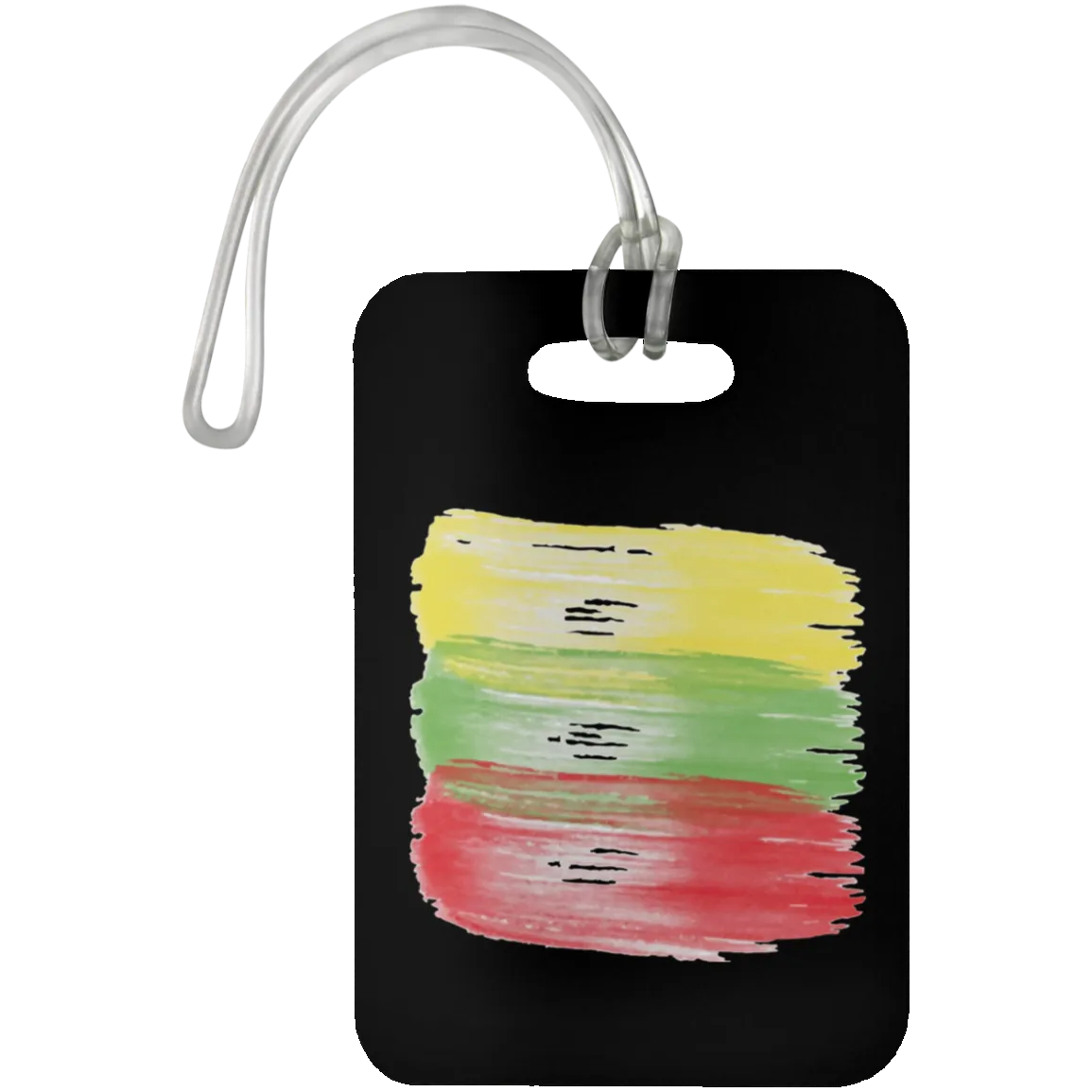 Brush Strokes - Luggage Bag Tag