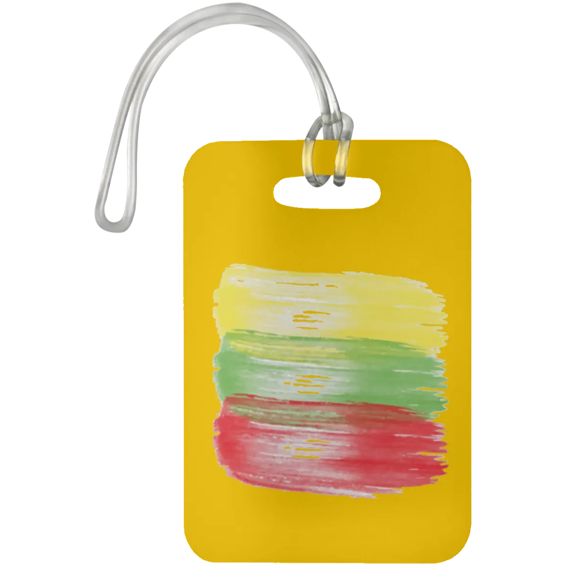 Brush Strokes - Luggage Bag Tag