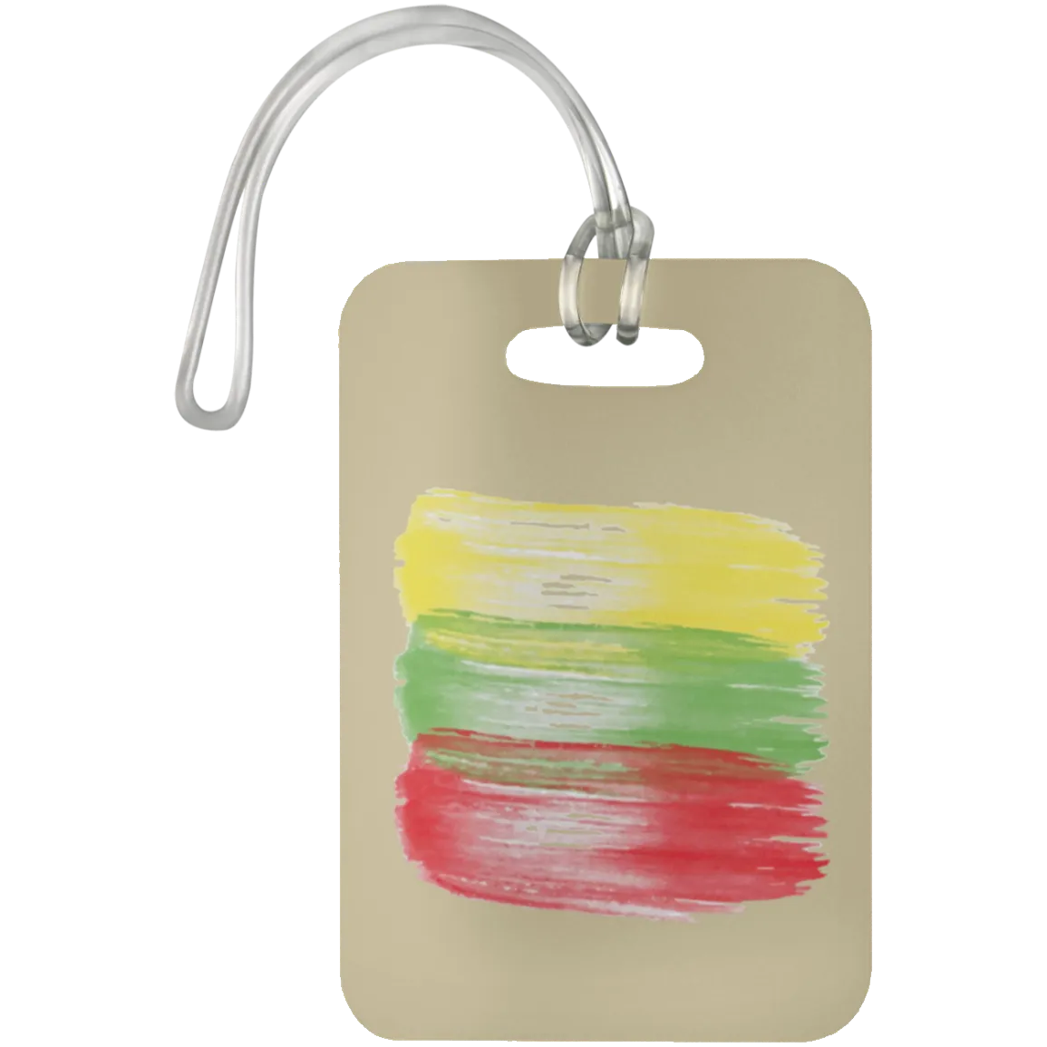 Brush Strokes - Luggage Bag Tag