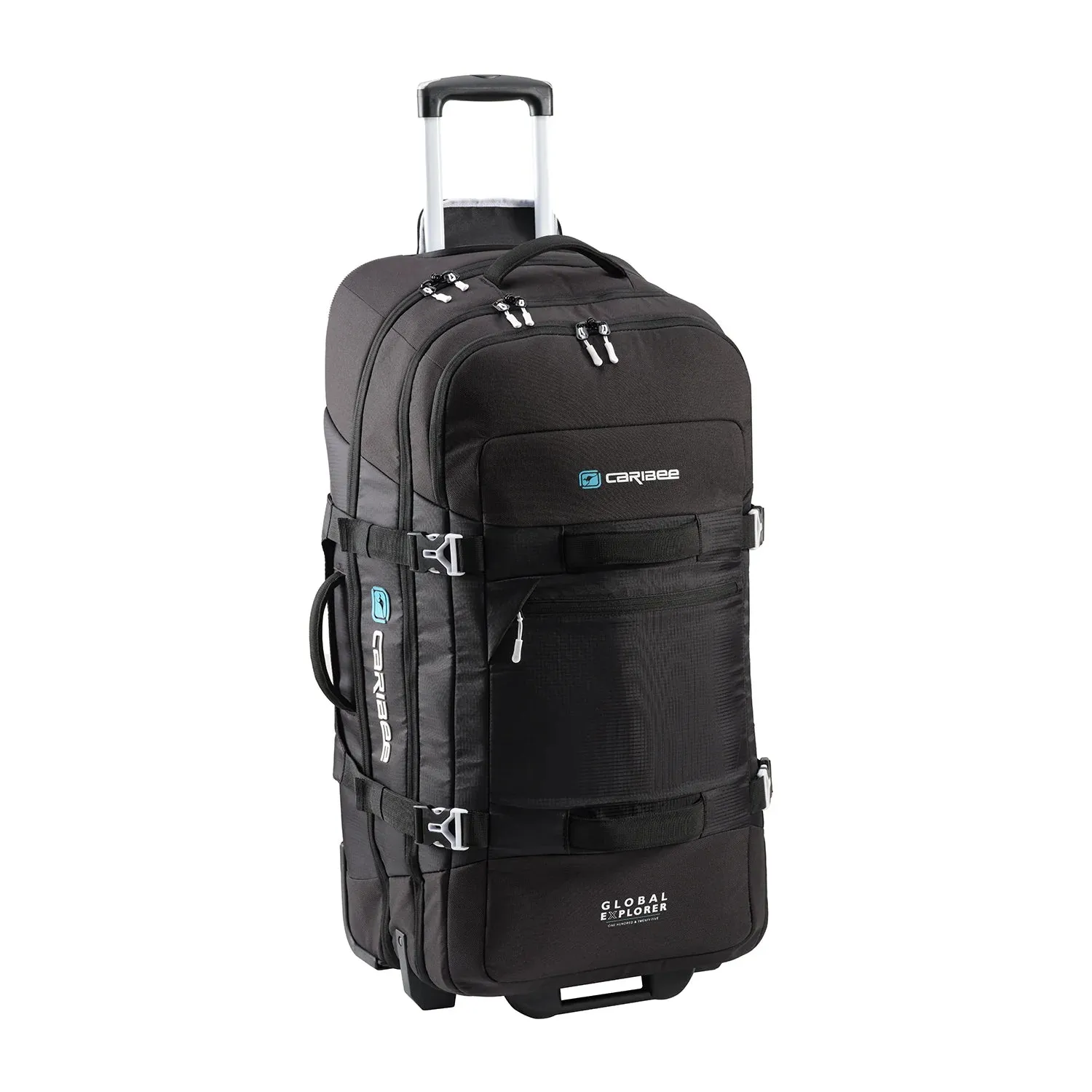 Caribee 2025 Global Explorer V2 125L Rolling Duffle Bag