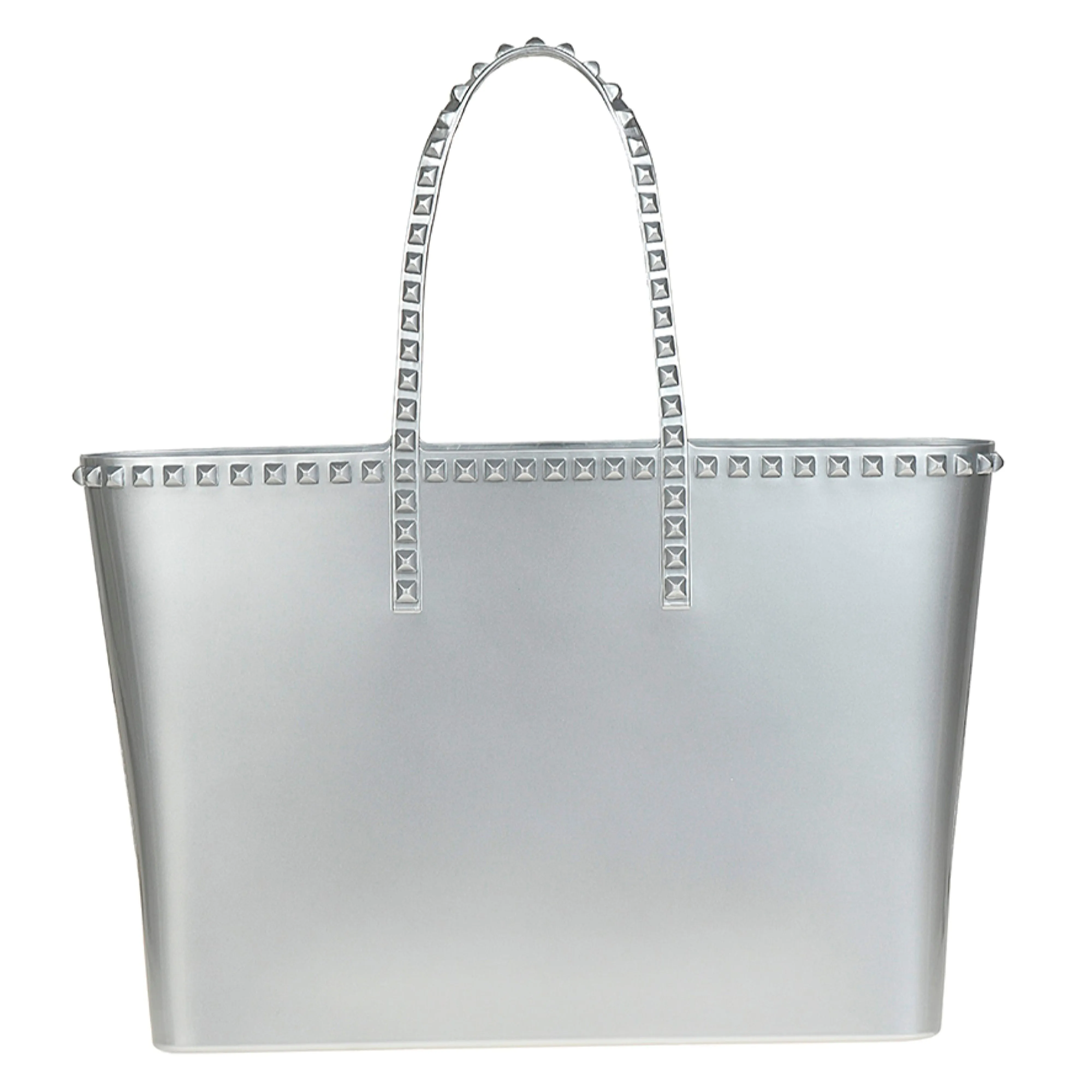Carmen Sol Angelica Large Tote - Metallic Jelly