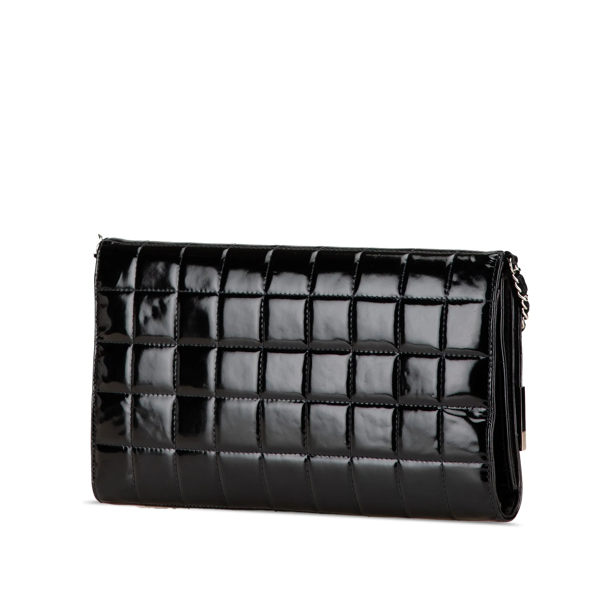 CC Chocolate Bar Patent Clutch on Chain