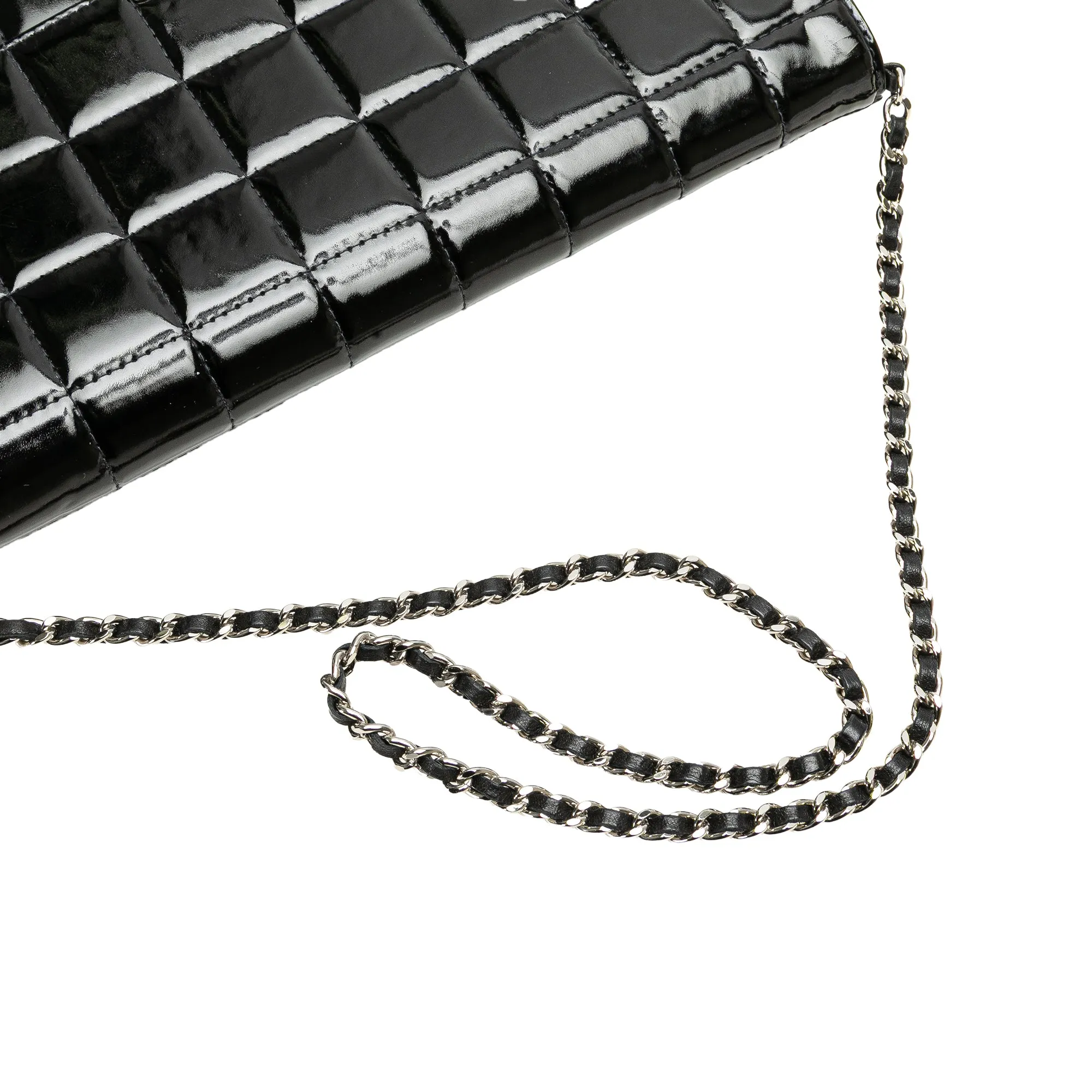 CC Chocolate Bar Patent Clutch on Chain