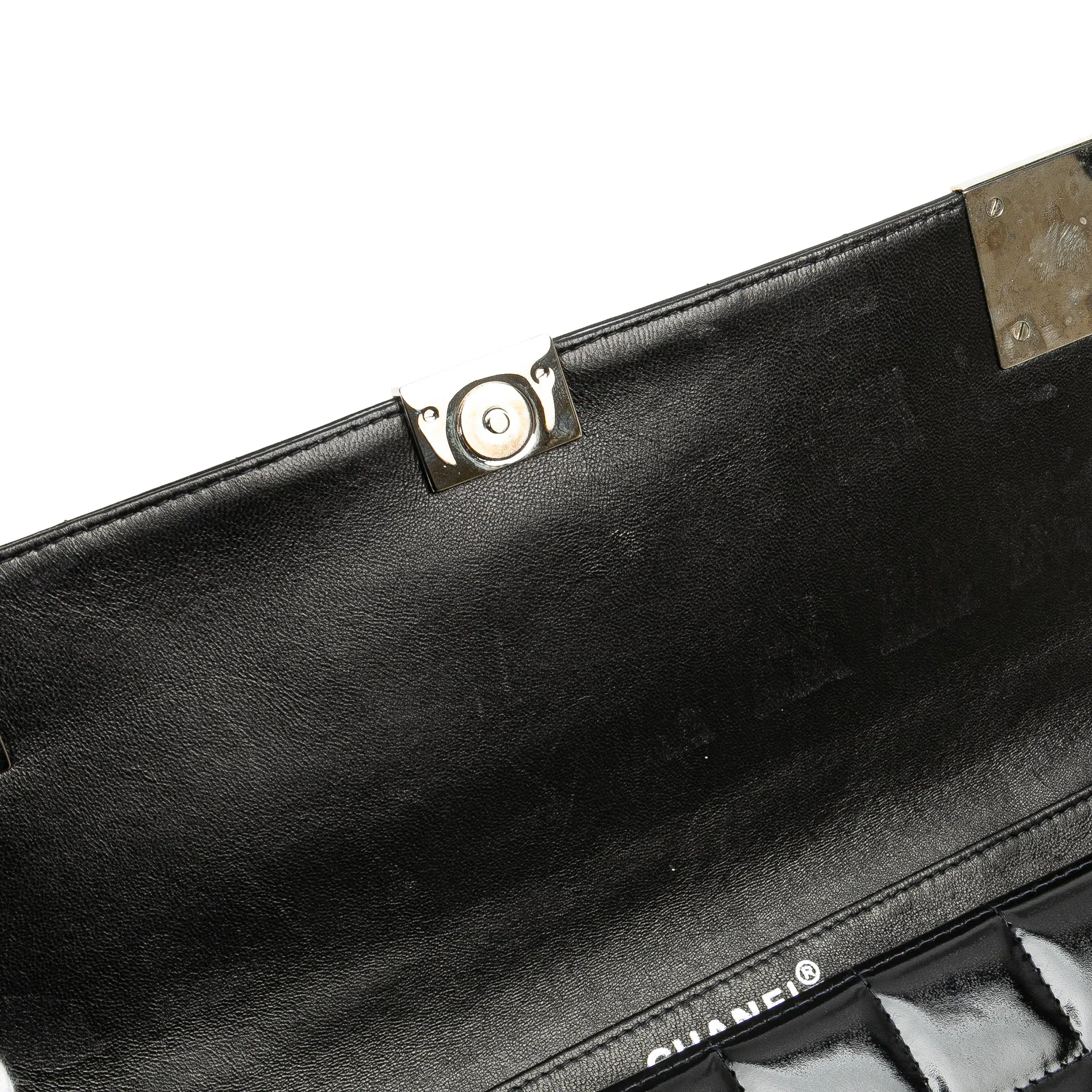 CC Chocolate Bar Patent Clutch on Chain