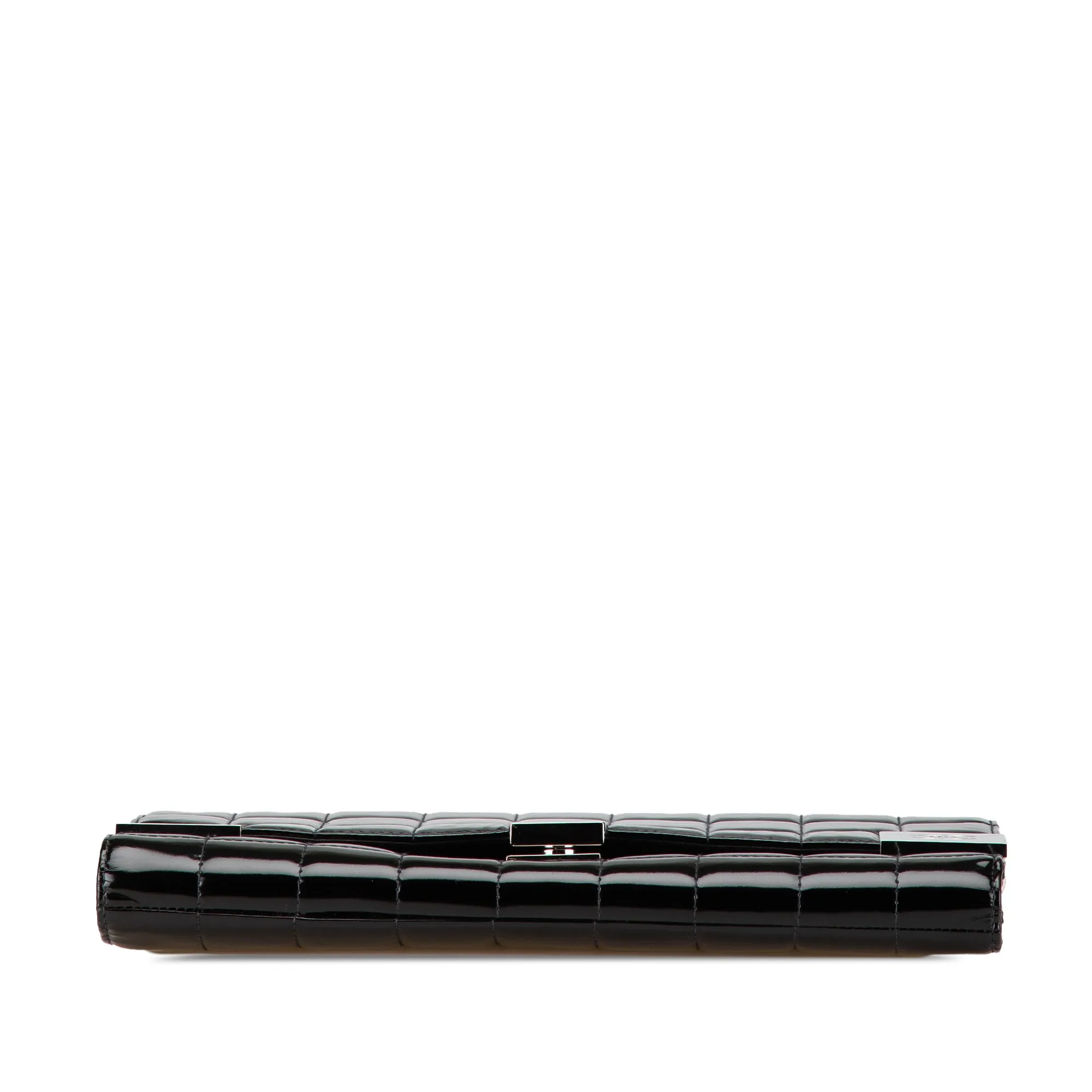 CC Chocolate Bar Patent Clutch on Chain