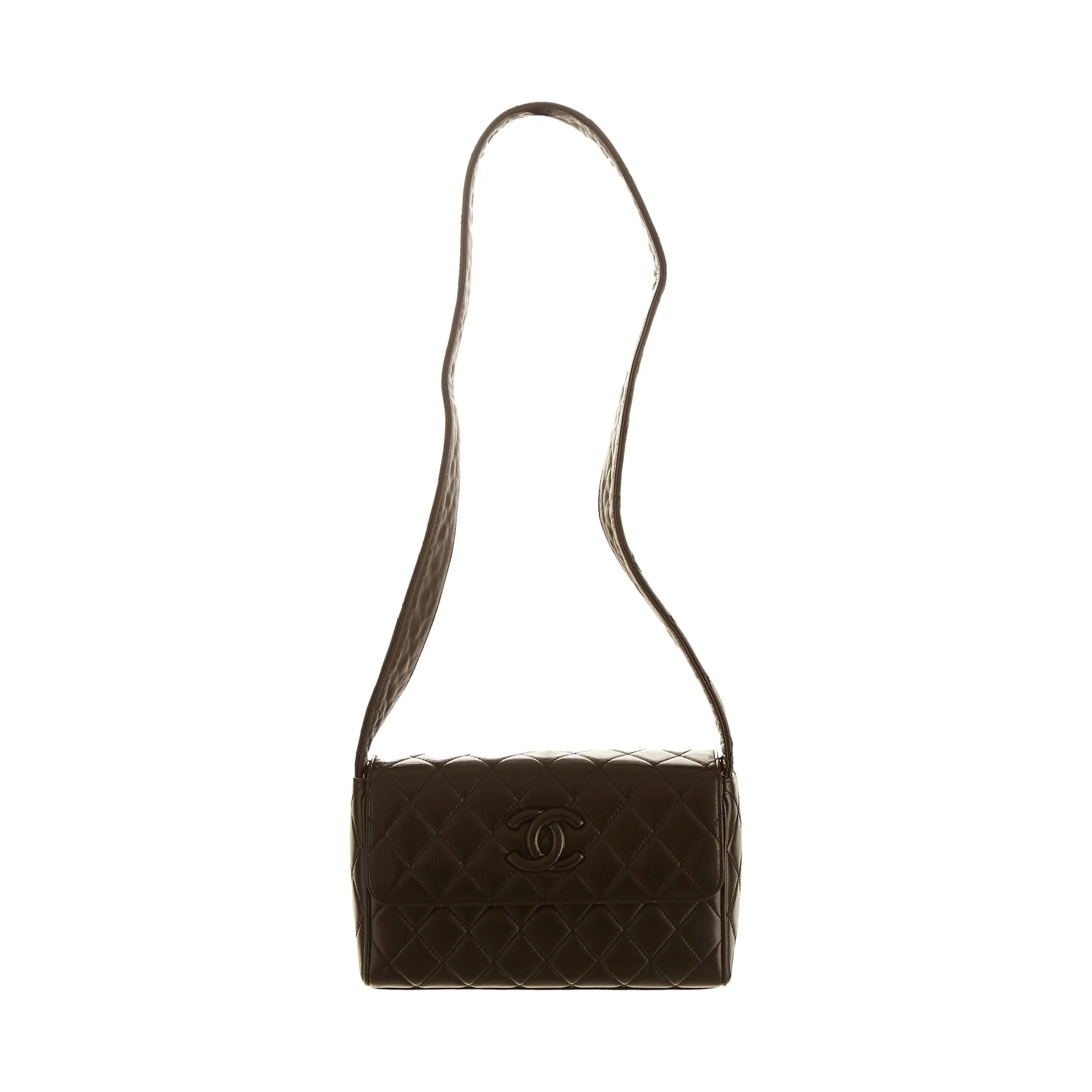 Chanel Black Coco Quilted Shoulder Bag