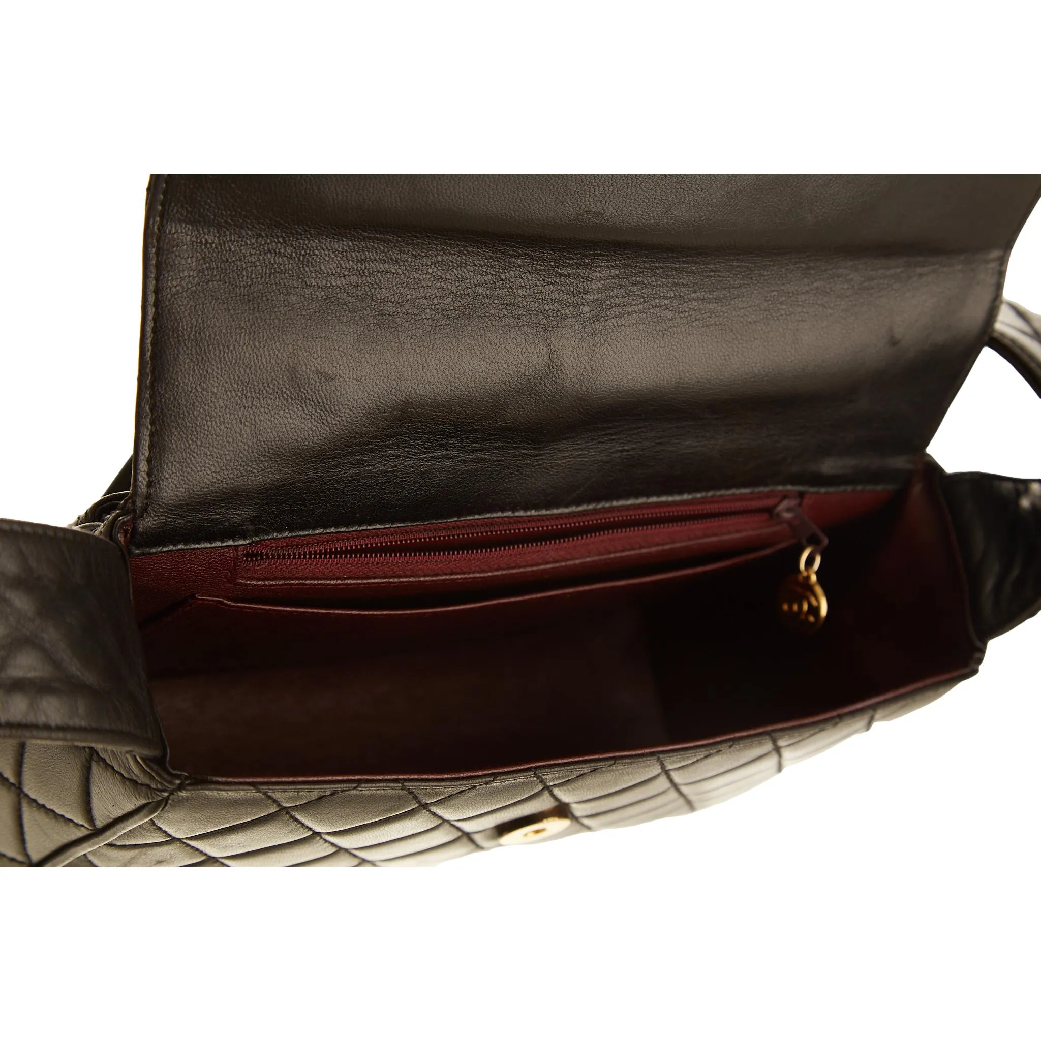 Chanel Black Coco Quilted Shoulder Bag