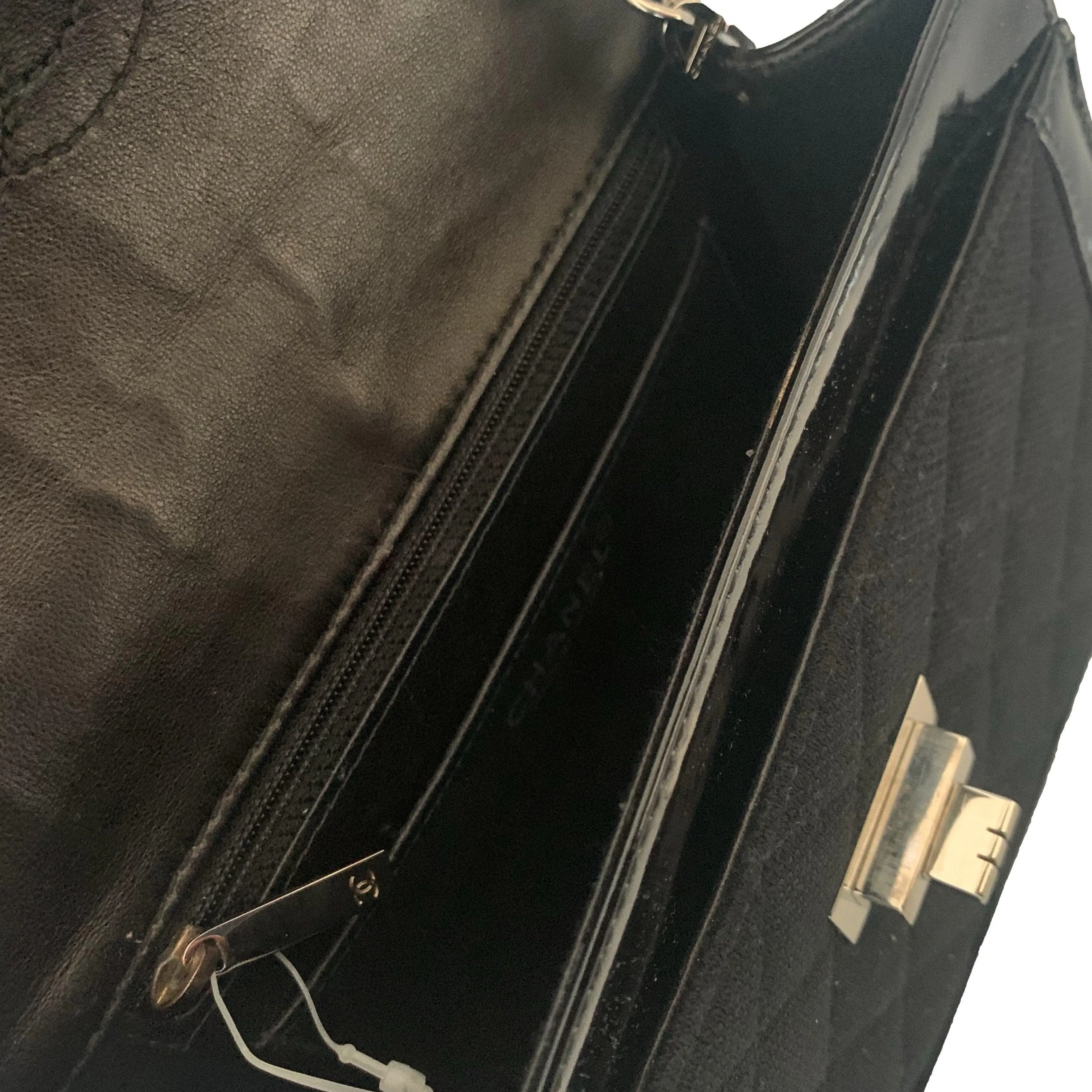 Chanel Black Cotton Quilted Bag