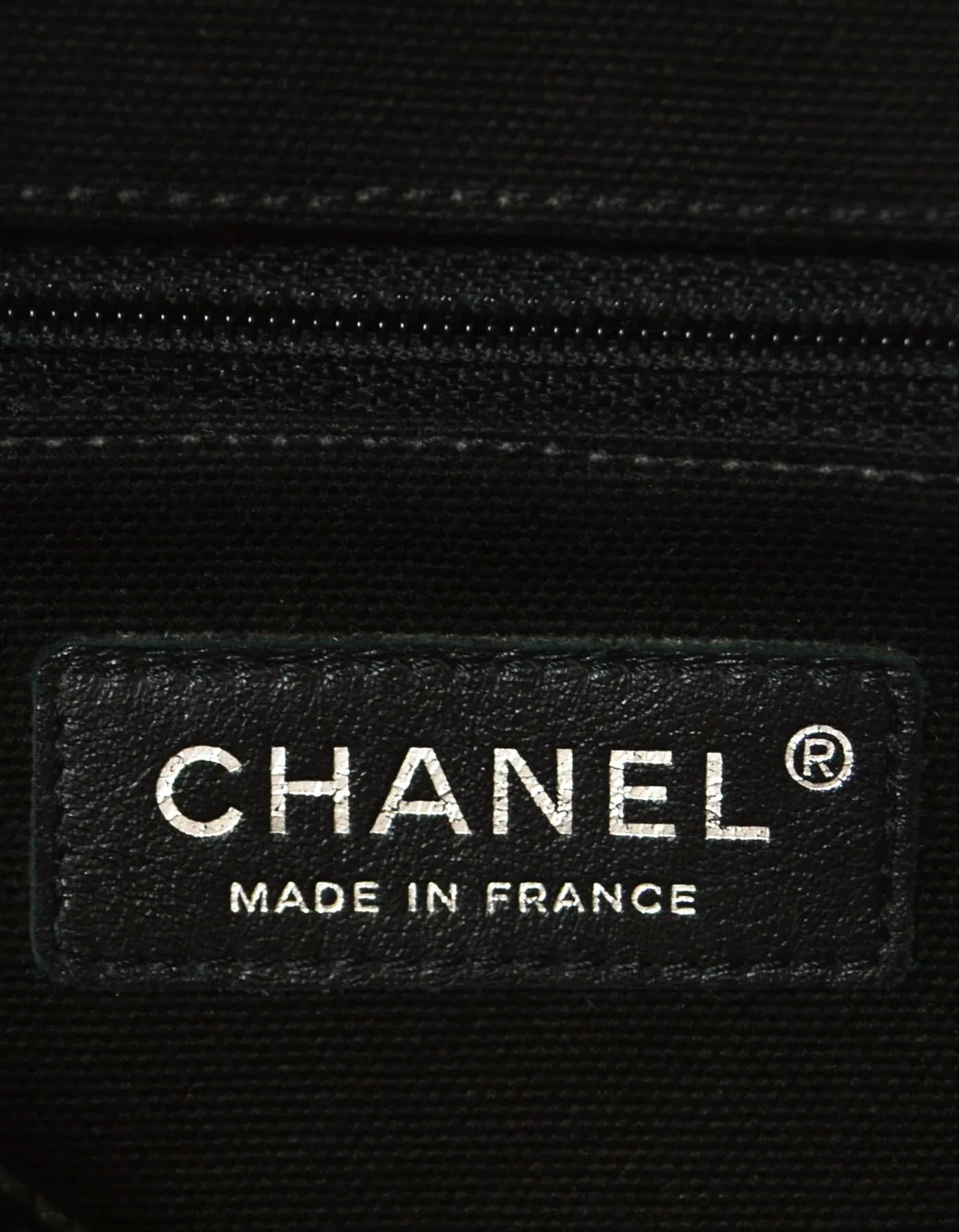 Chanel Black Mesh & Patent La Madrague 2 in 1 Tote/ Quilted Flap Bag