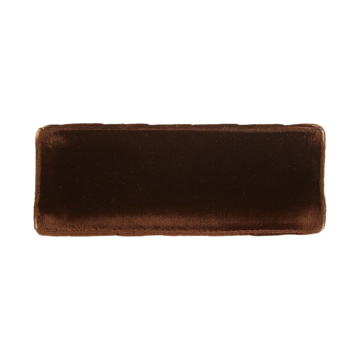 Chanel Brown Velvet Chain Shoulder Bag