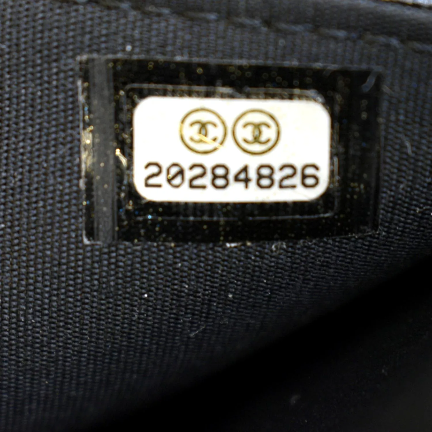 CHANEL CC WOC Caviar Leather Wallet on Chain Shoulder Bag Black