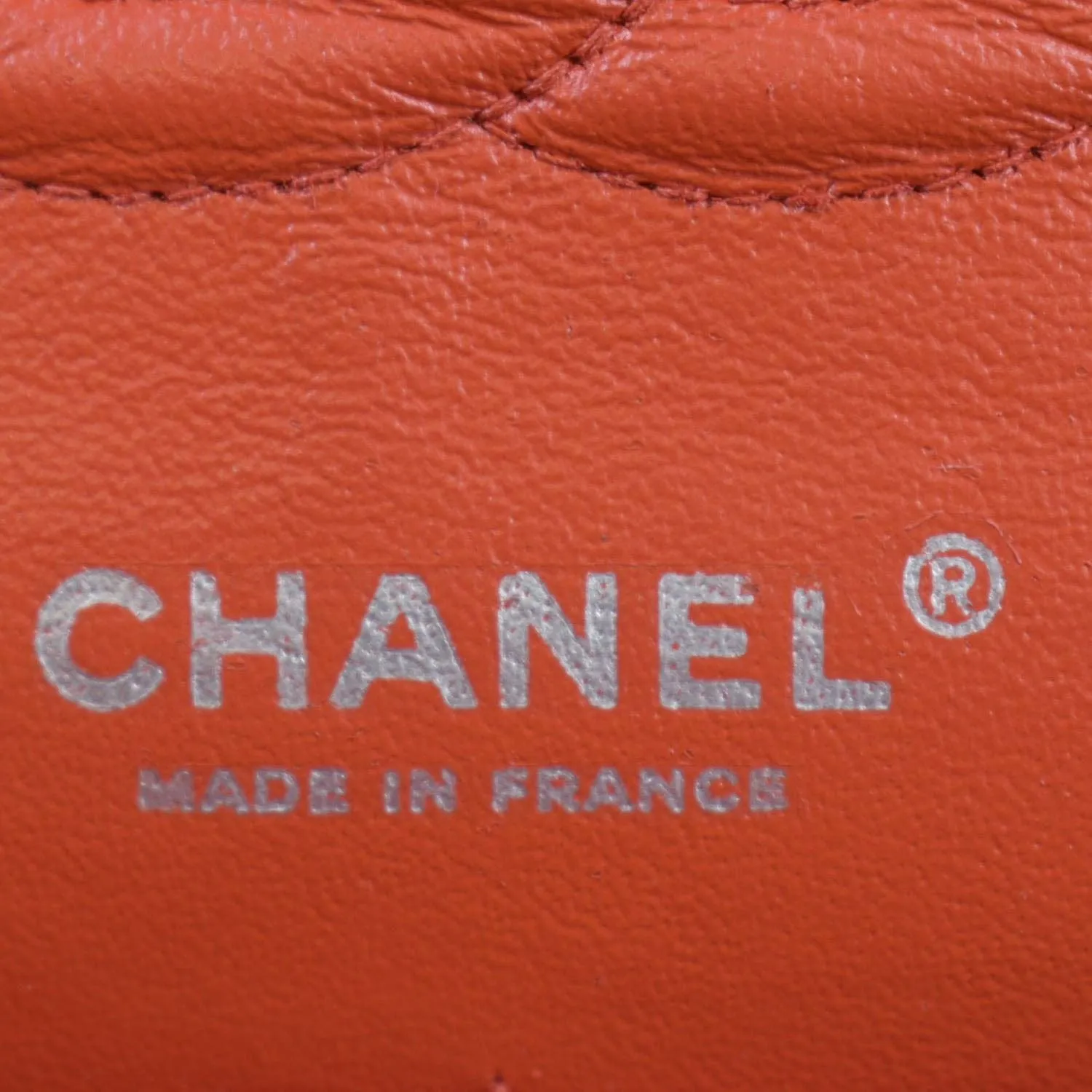 CHANEL Classic Double Flap Quilted Patent Leather Shoulder Bag Red