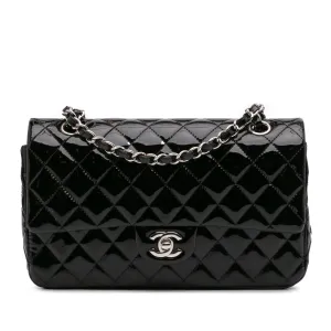 Chanel Medium Classic Patent Double Flap