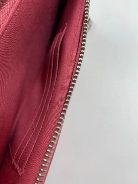 Chanel Pink Calfskin Boy Double Zip WOC