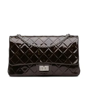 Chanel Reissue 2.55 Quilted Patent Double Flap 227