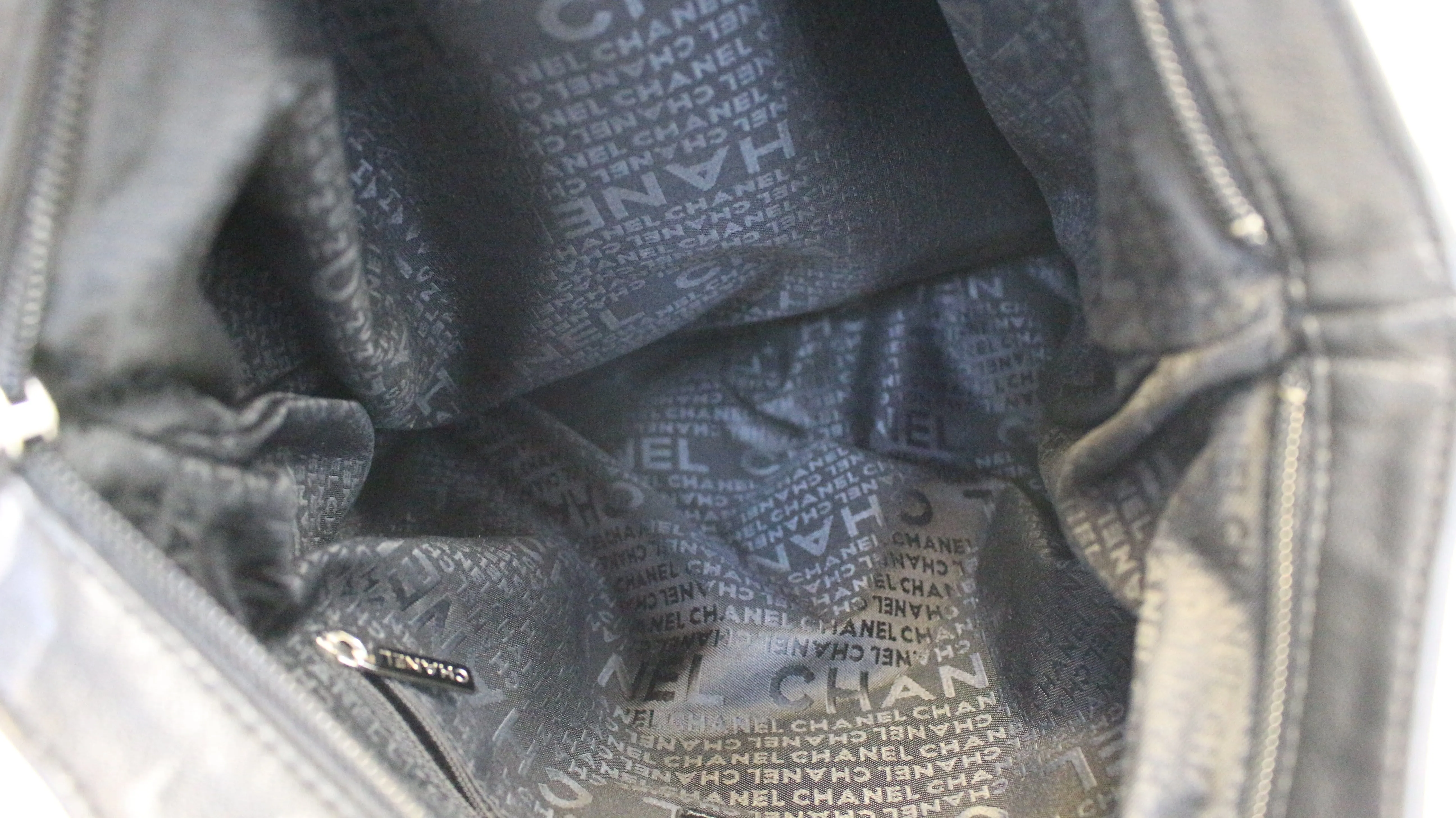 Chanel Shoulder Bag Black Lambskin Leather - CHANEL Bags