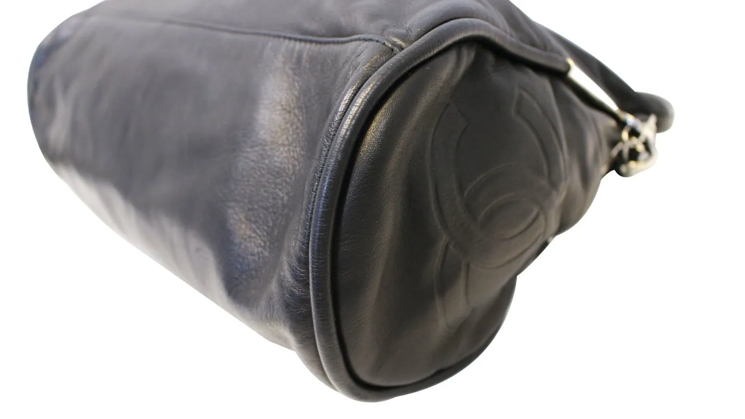 Chanel Shoulder Bag Black Lambskin Leather - CHANEL Bags