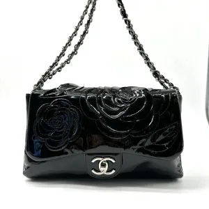 CHANEL Timeless/Classique Patent Leather Crossbody Bag