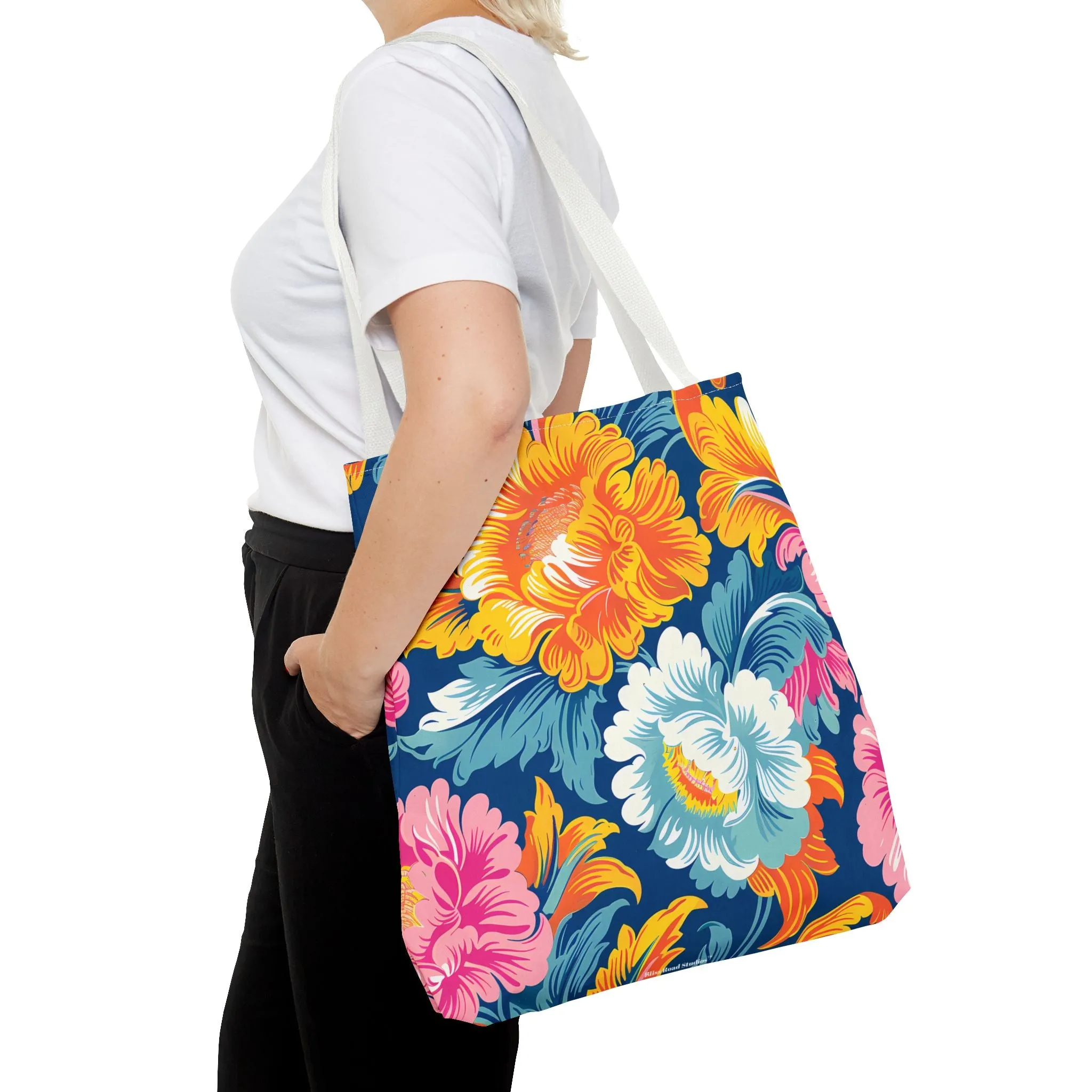 Chintz Charm Tote Bag - Carry Timeless Elegance with You! Available in 3 sizes.