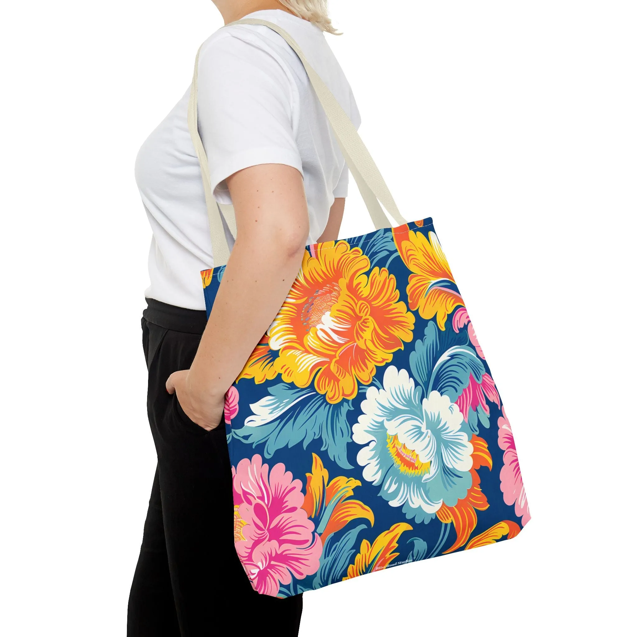 Chintz Charm Tote Bag - Carry Timeless Elegance with You! Available in 3 sizes.