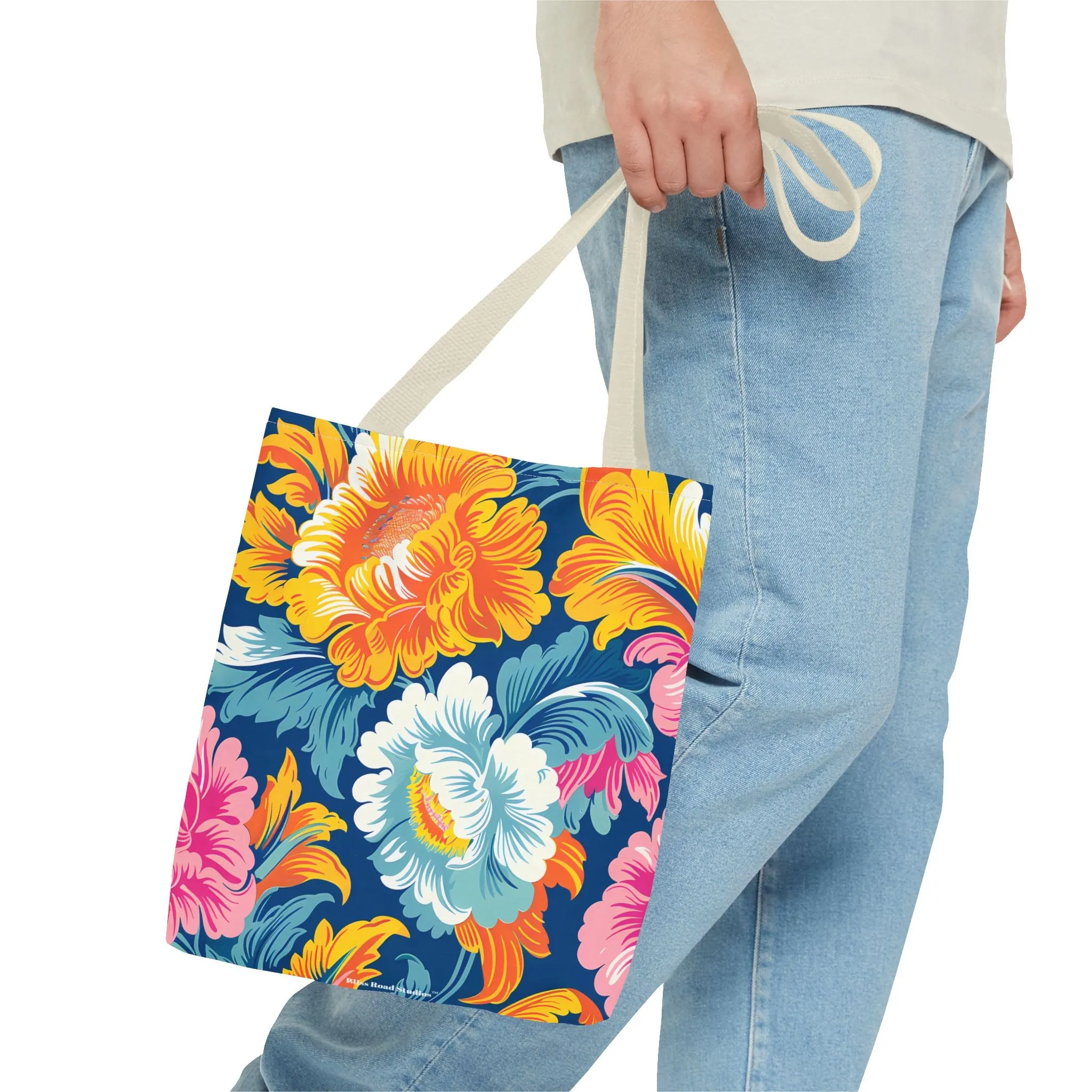 Chintz Charm Tote Bag - Carry Timeless Elegance with You! Available in 3 sizes.